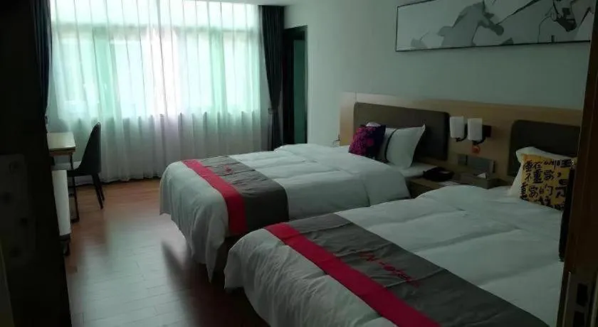 Bed in Jun Hotel Guangdong Zhanjiang Xiashan South Railway Station