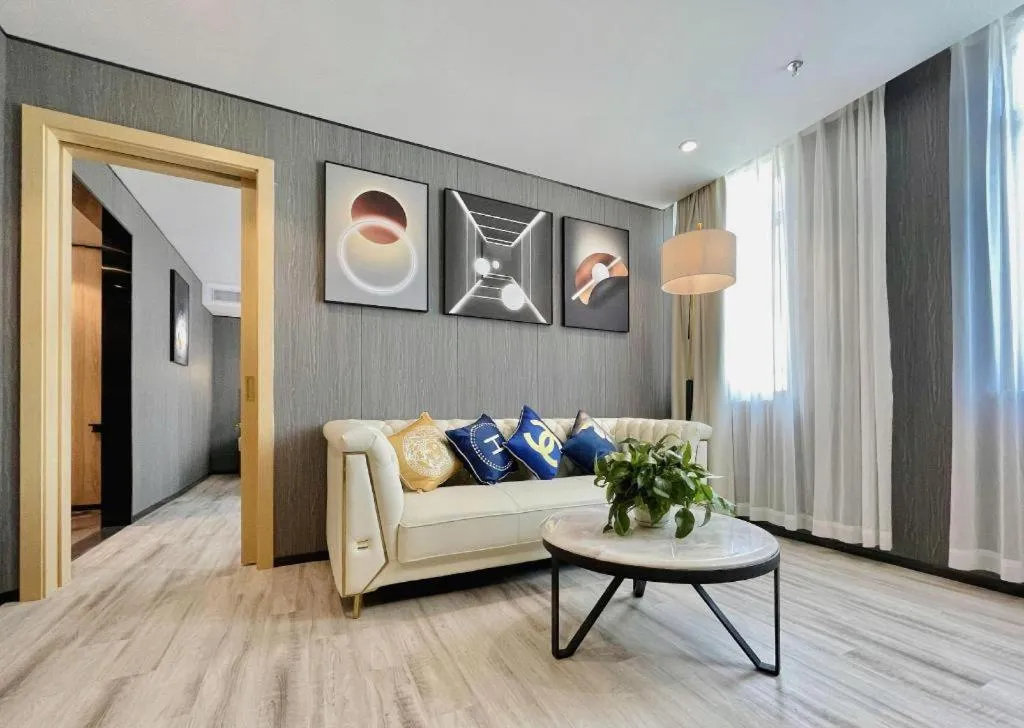 Bed in MIDI Hotel Guangdong Chaozhou Xiangqiao District Hanshan Teachers College