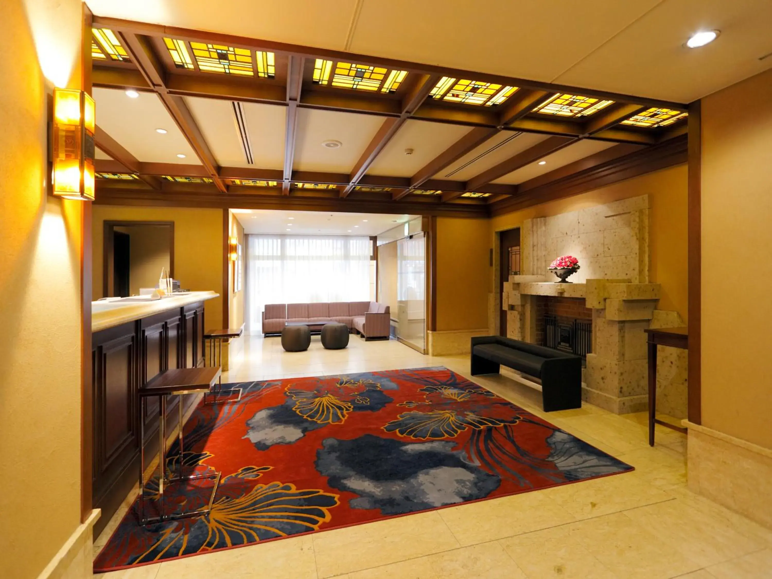 Lobby or reception, Bed in Ryogoku View Hotel Lobby or reception, Bed in Ryogoku View Hotel