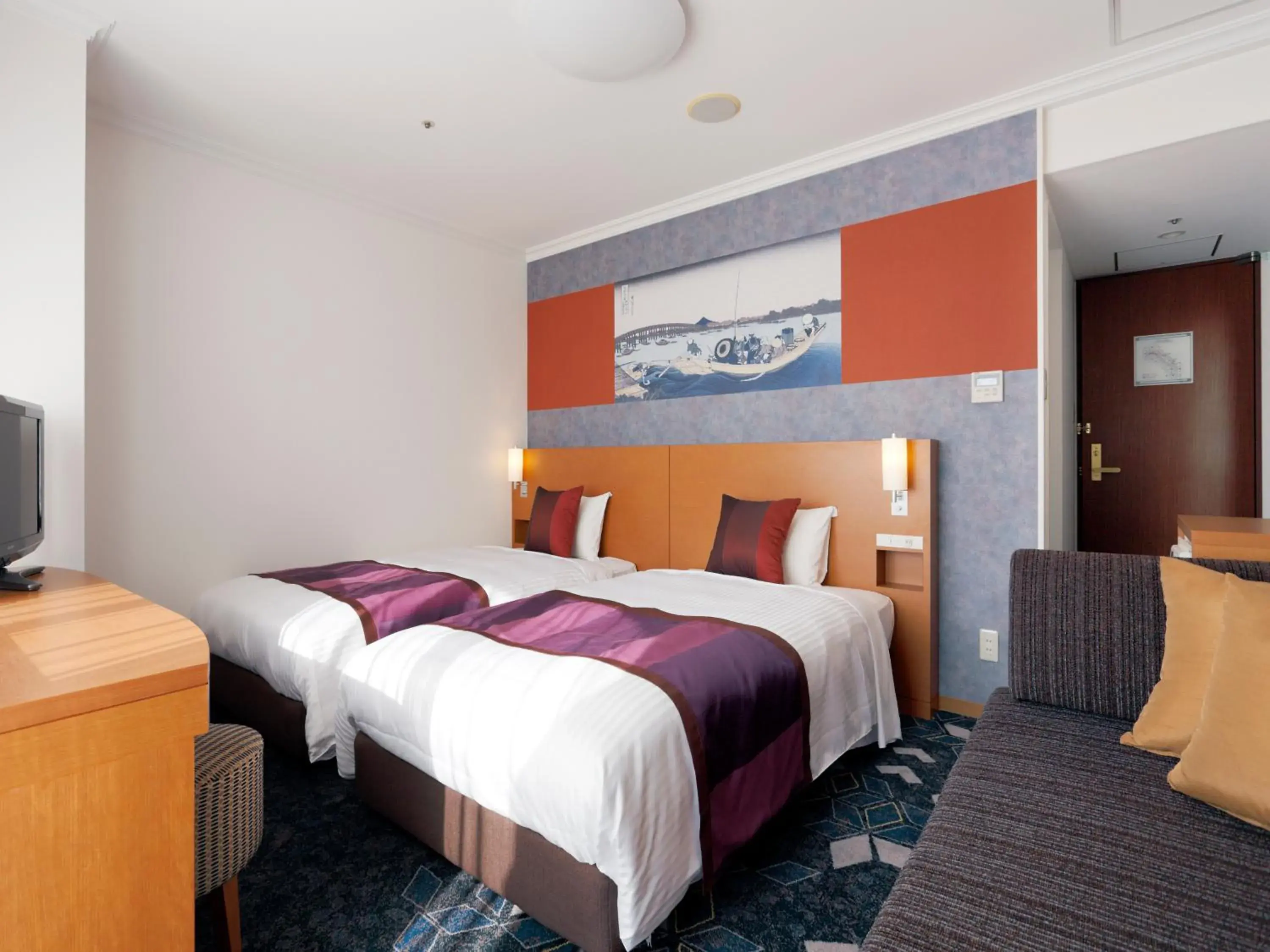 Photo of the whole room, Bed in Ryogoku View Hotel Photo of the whole room, Bed in Ryogoku View Hotel