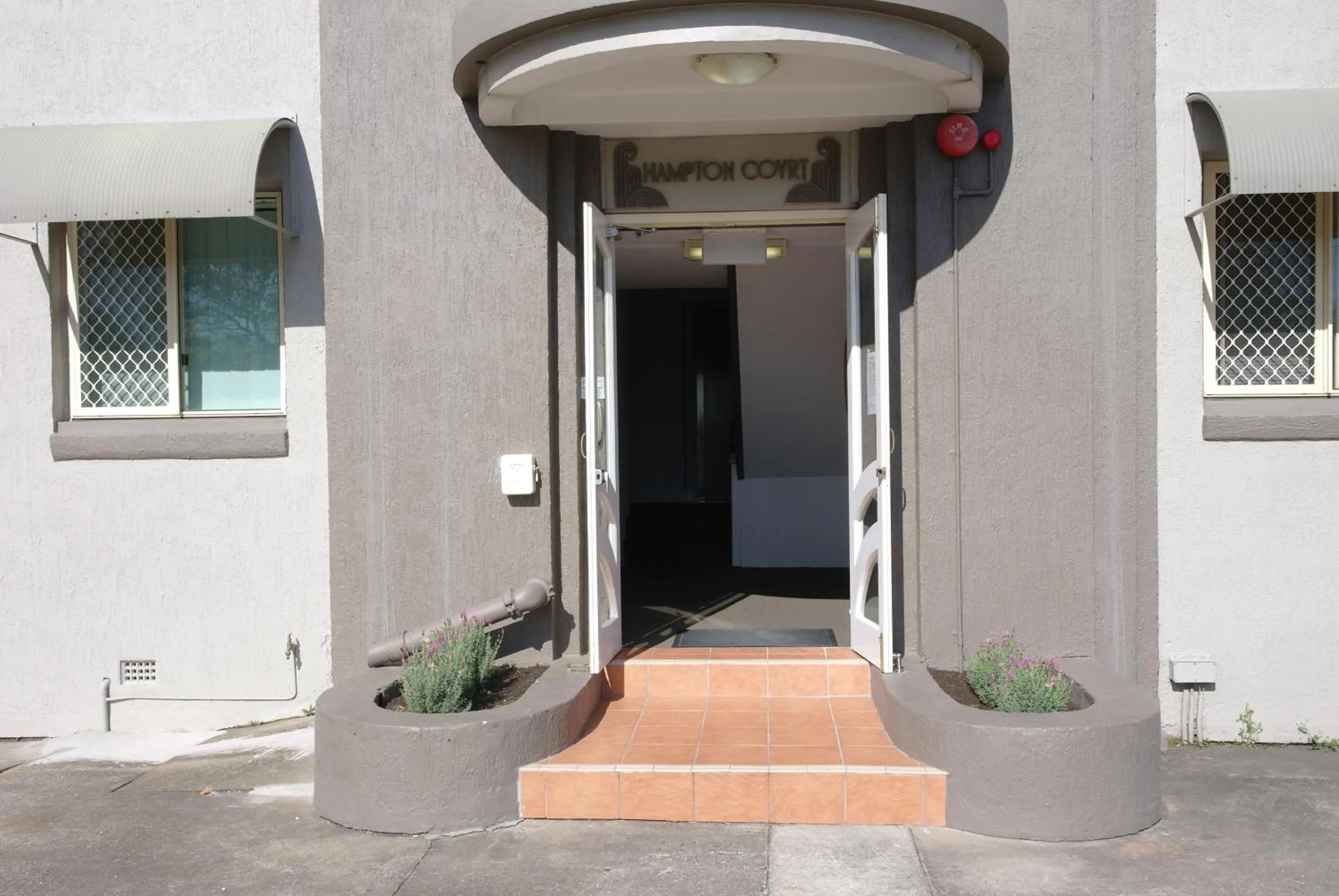 On site in Hampton Court Apartments