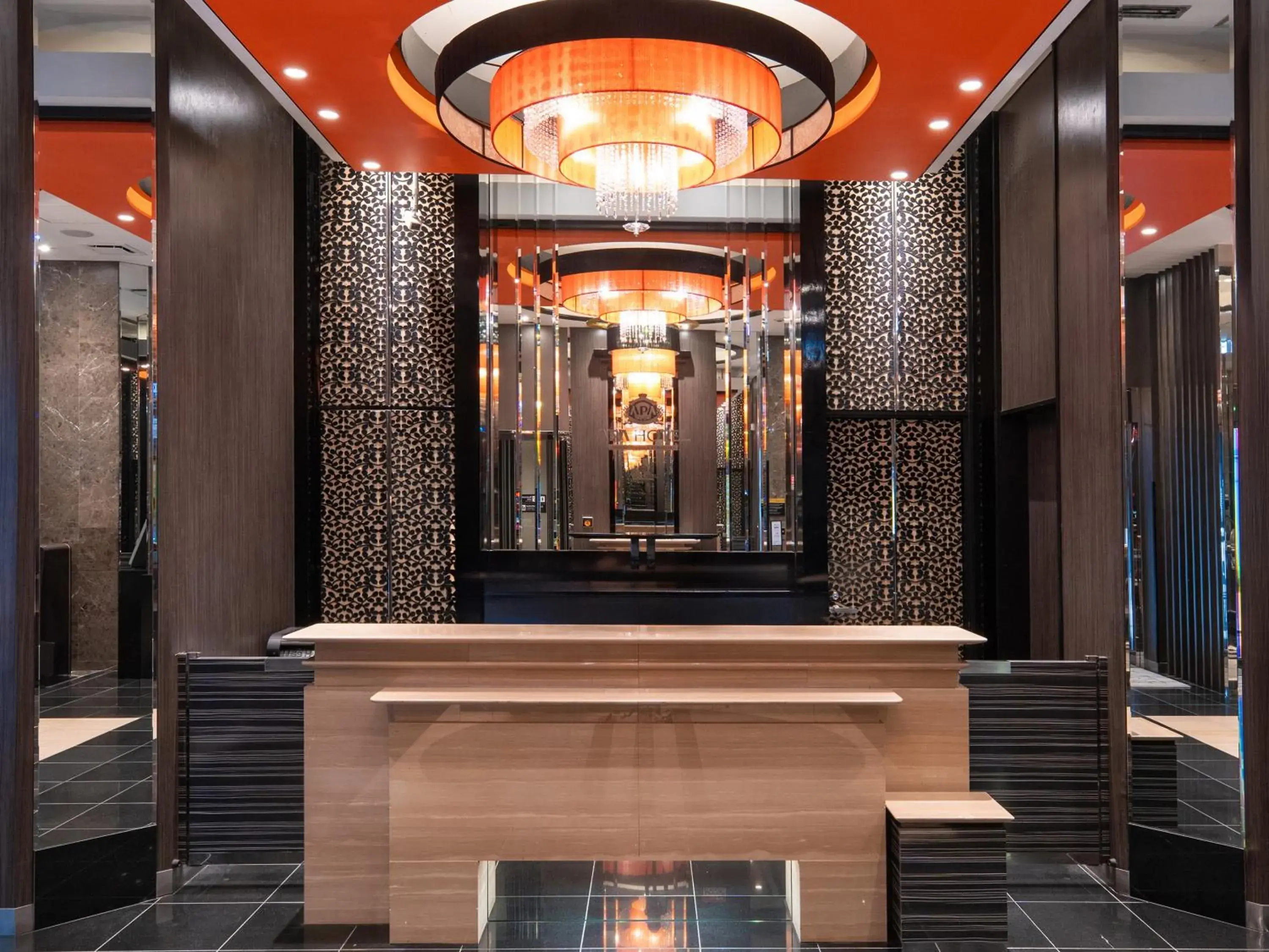 Lobby or reception in APA Hotel Higashi Shinjuku Kabukicho Lobby or reception in APA Hotel Higashi Shinjuku Kabukicho