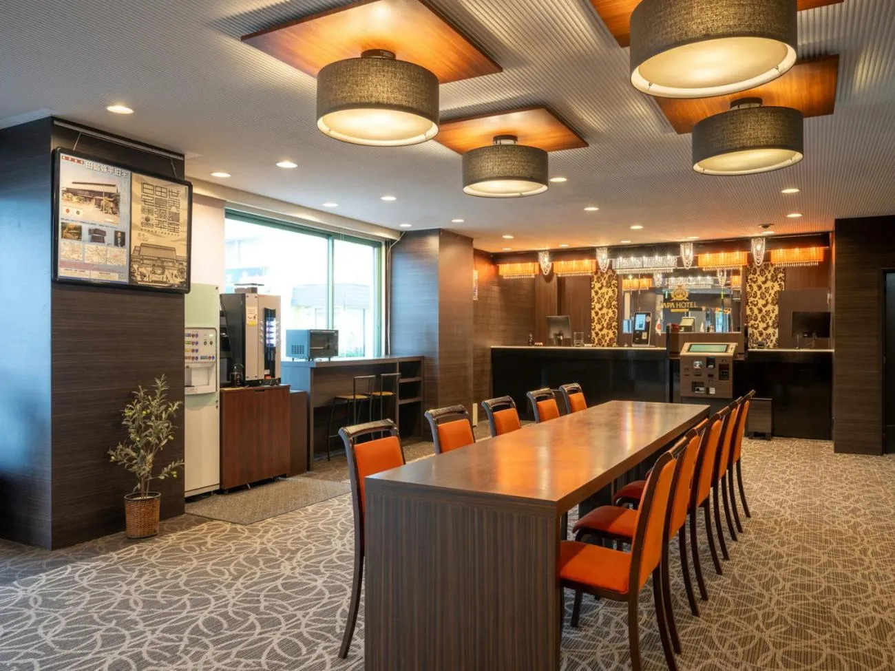 Lobby or reception in APA Hotel Isesaki-Eki Minami