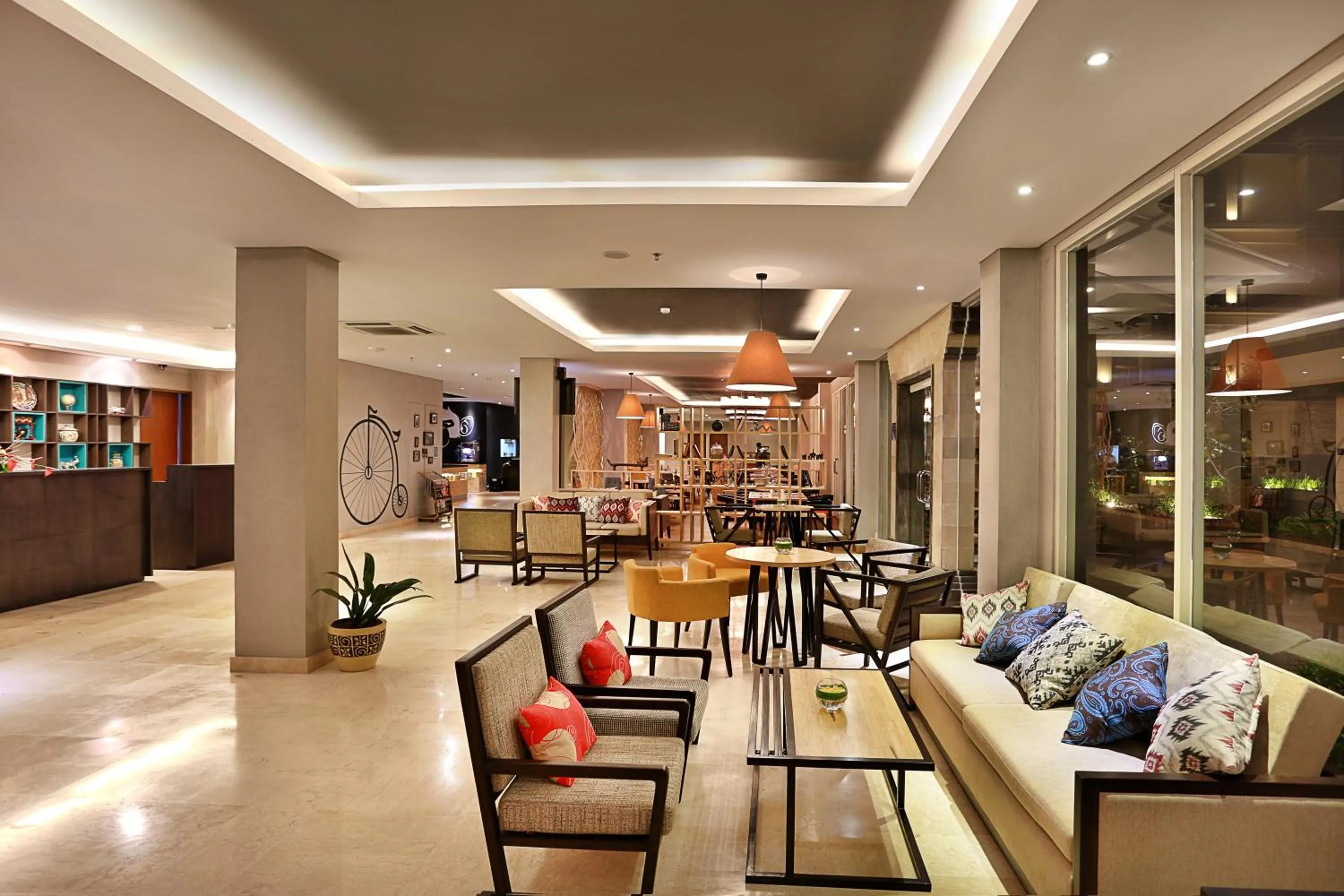 Lobby or reception in Azana Boutique Hotel Denpasar