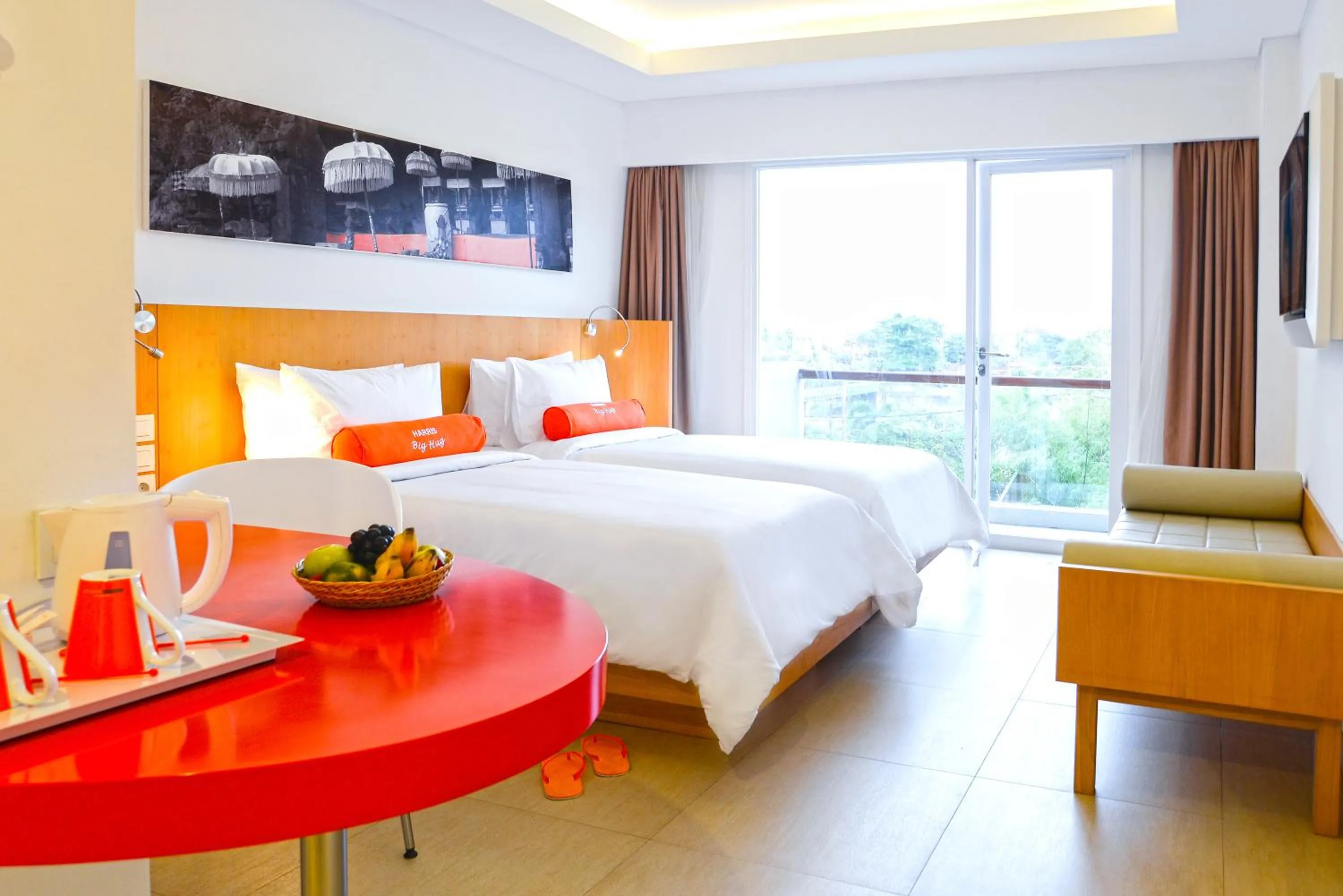 Bedroom, Bed in HARRIS Hotel Kuta Galleria - Bali