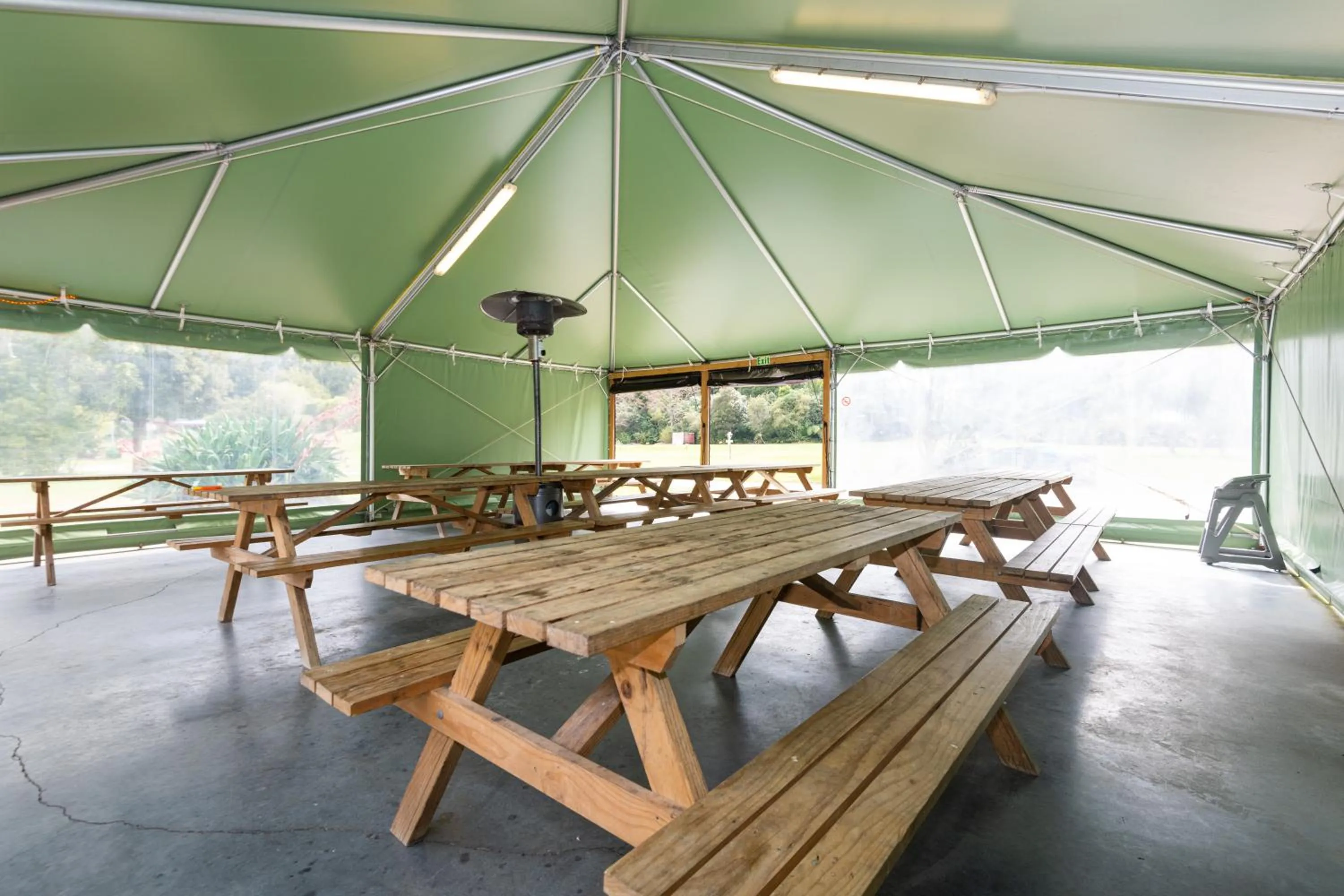 Seating area in Blue Lake TOP 10 Holiday Park
