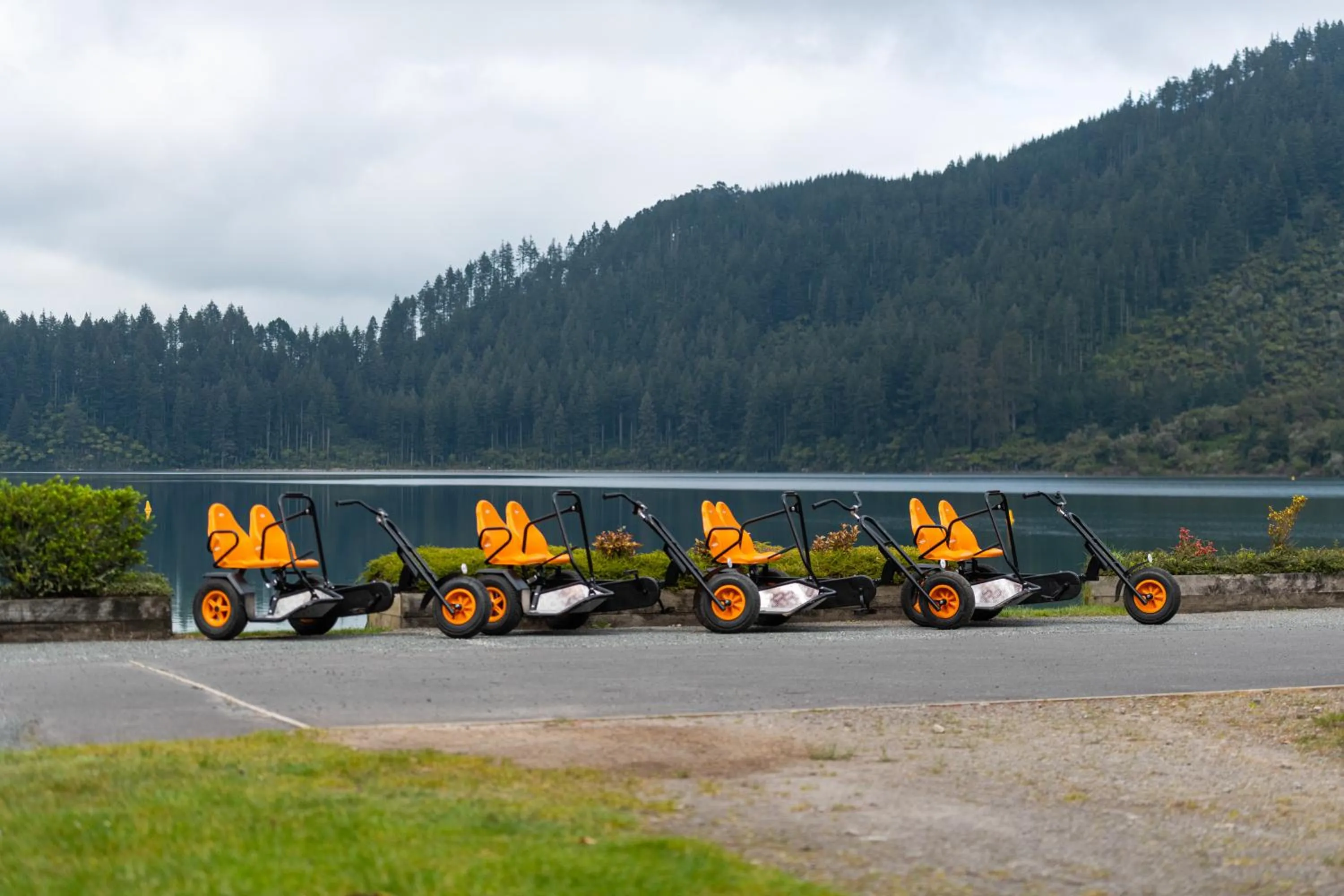 Natural landscape in Blue Lake TOP 10 Holiday Park