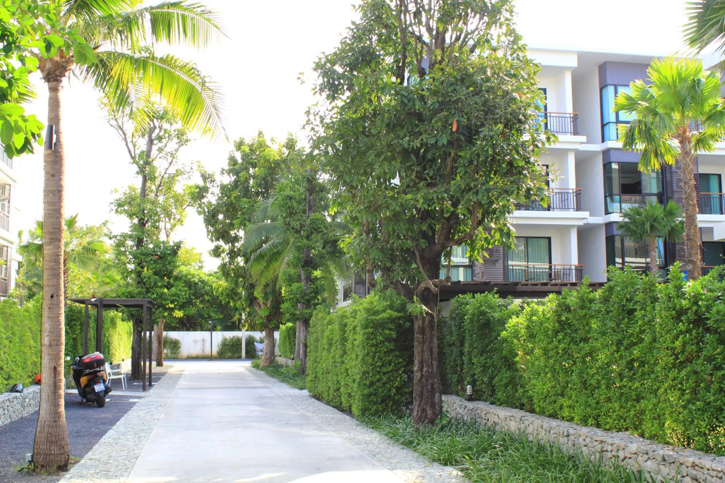 Garden in The Title Boutique Phuket