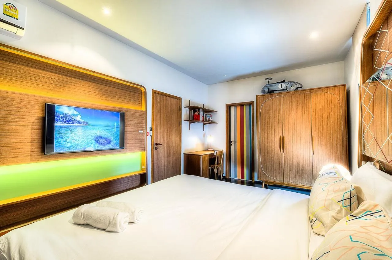 Photo of the whole room, Bed in The Title Boutique Phuket