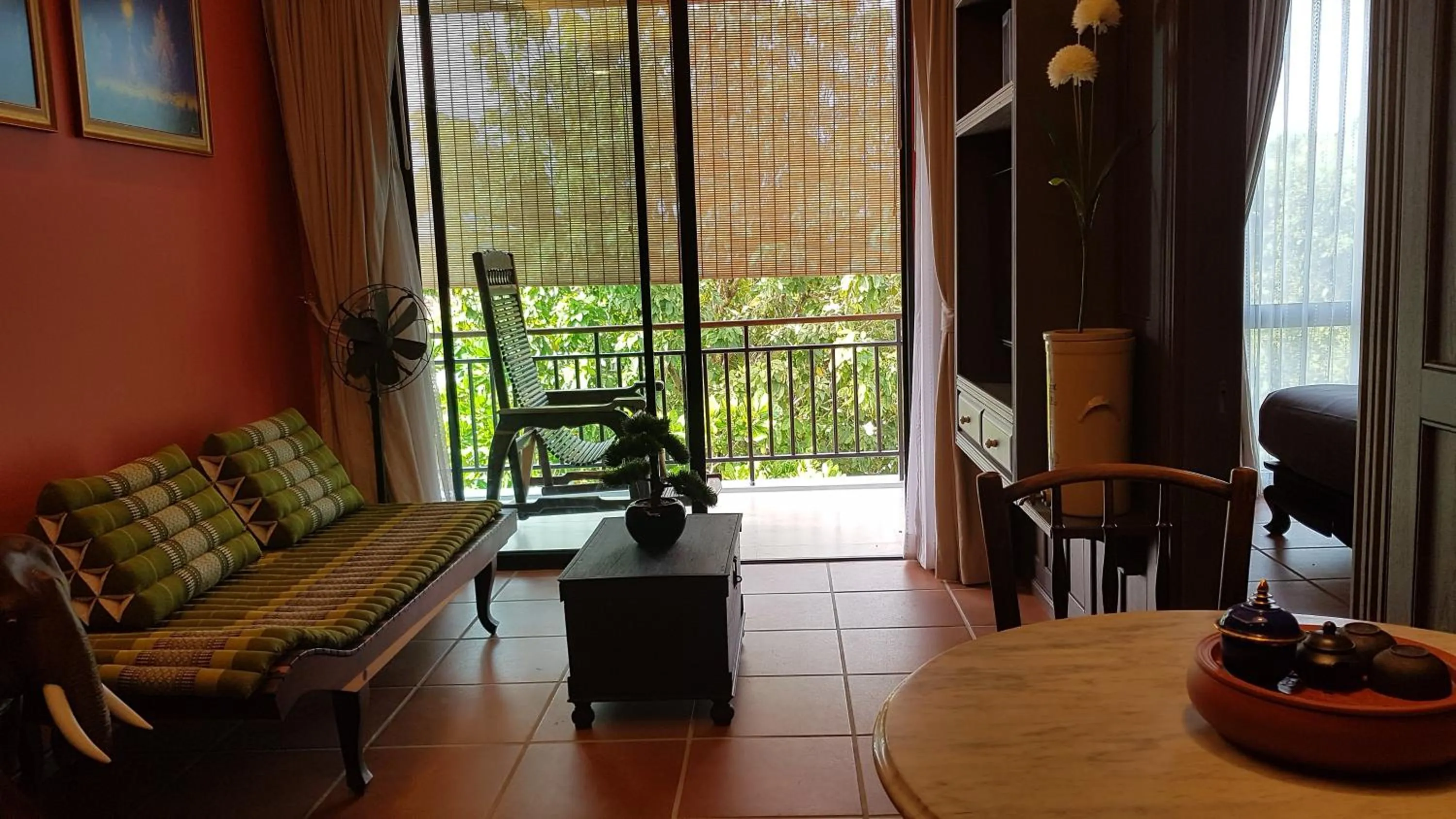 Living room in The Title Boutique Phuket