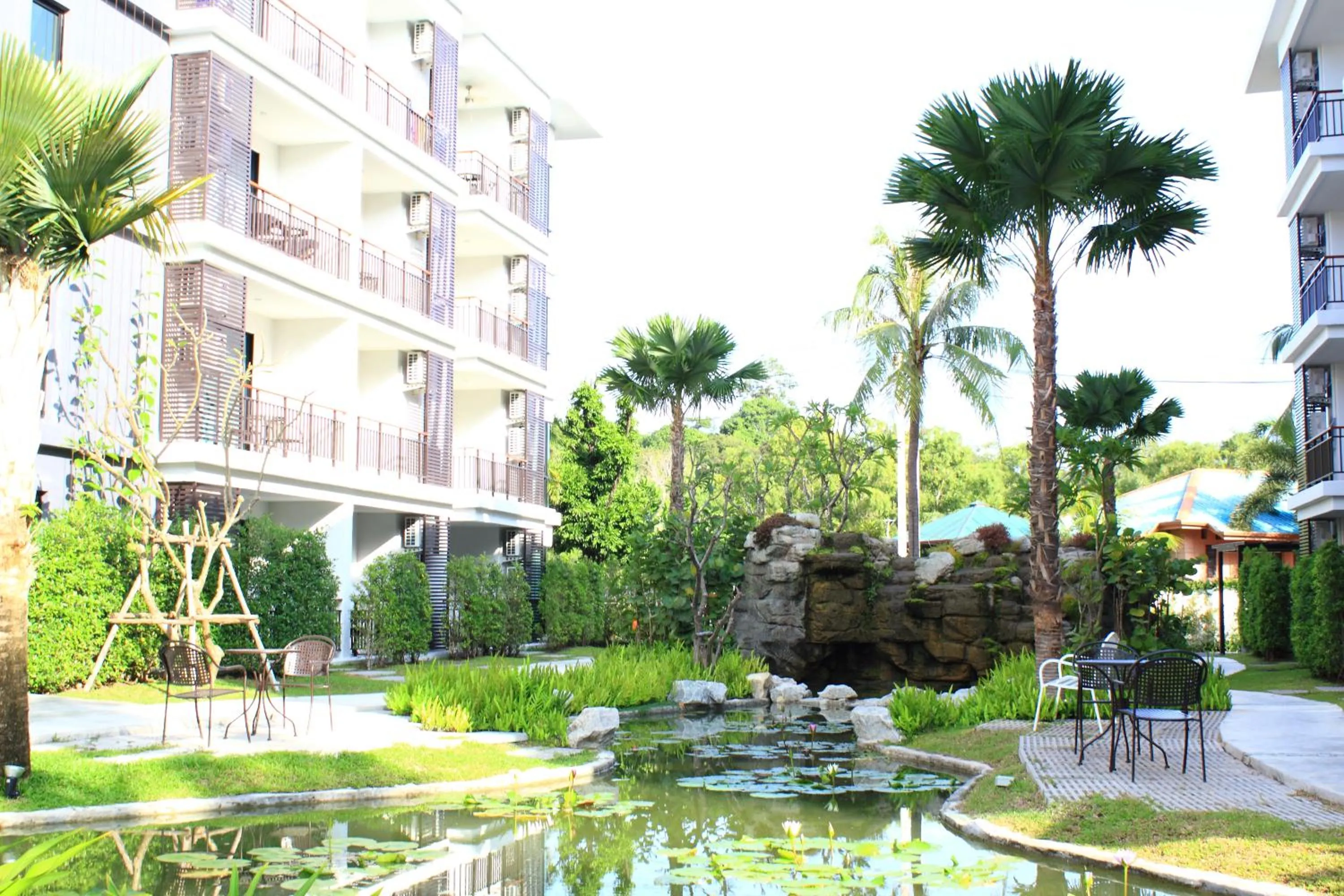 Garden in The Title Boutique Phuket
