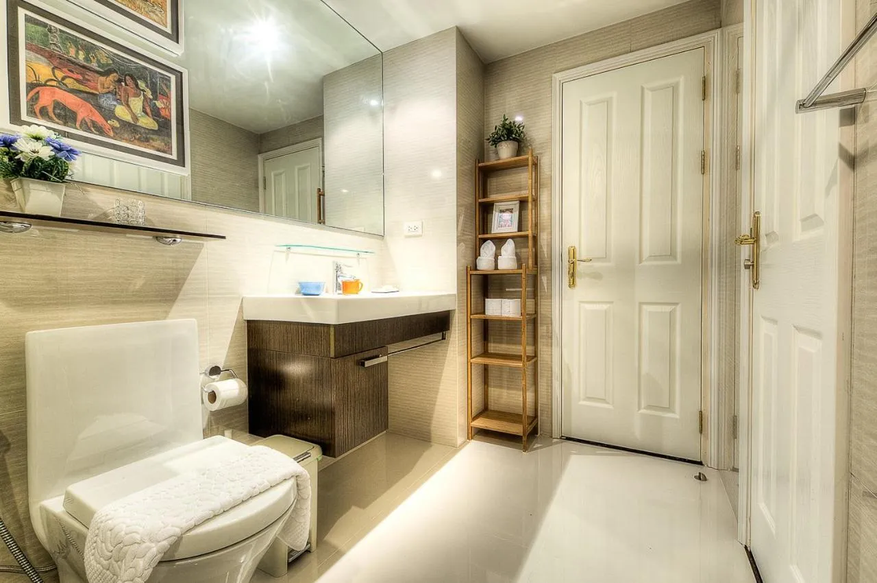 Bathroom in The Title Boutique Phuket