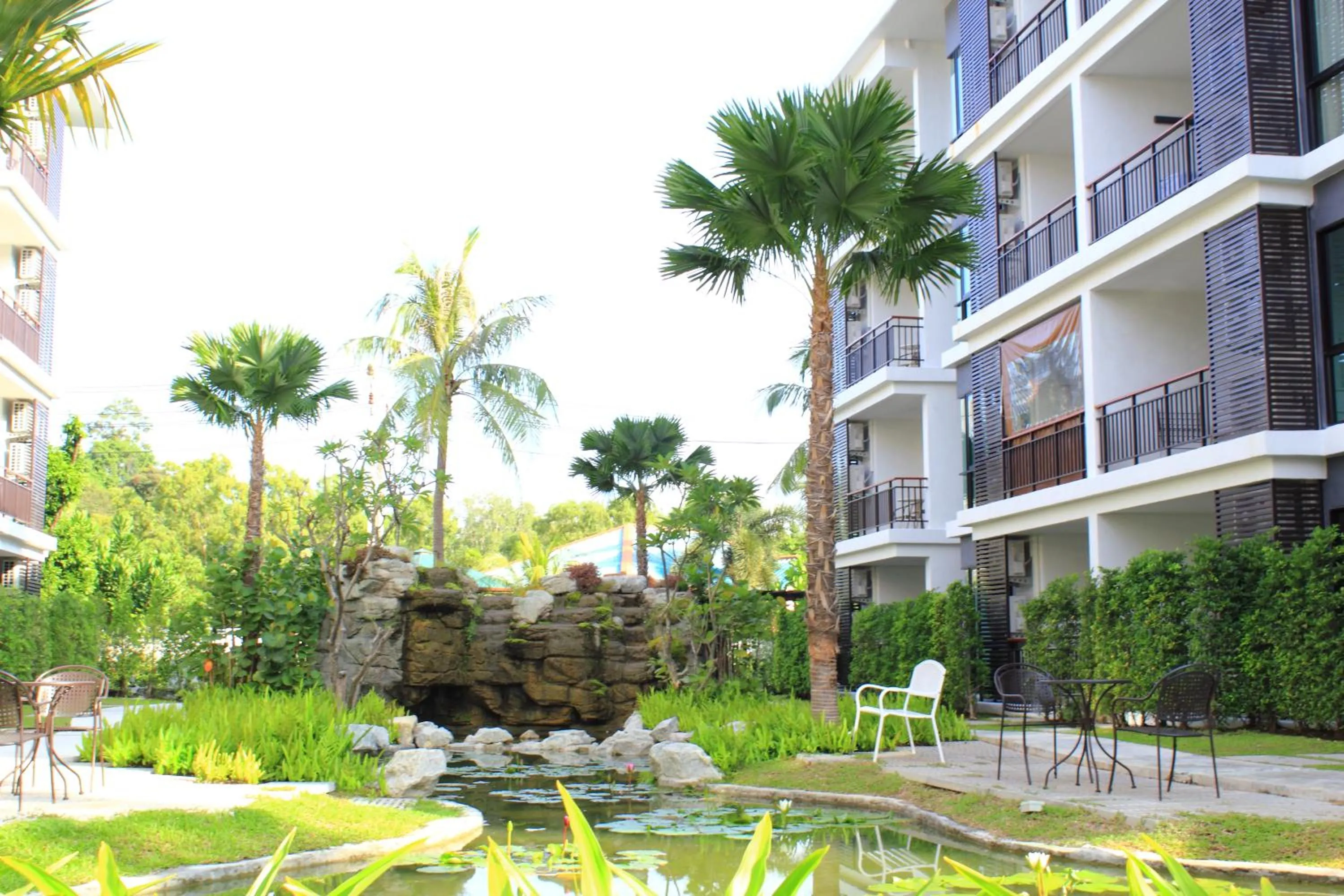 Garden in The Title Boutique Phuket