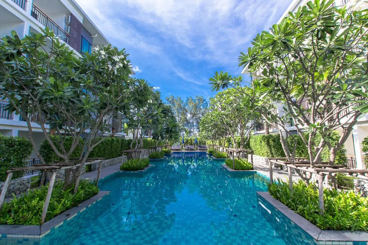 Swimming pool in The Title Boutique Phuket