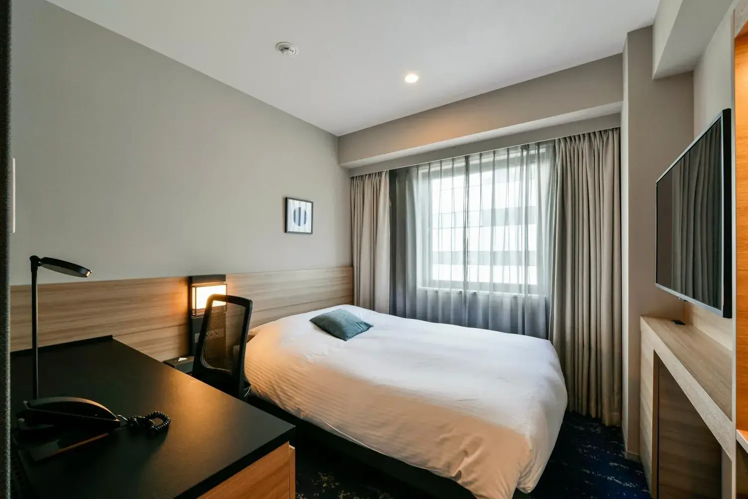 Bed in Hotel JAL City Miyazaki Bed in Hotel JAL City Miyazaki