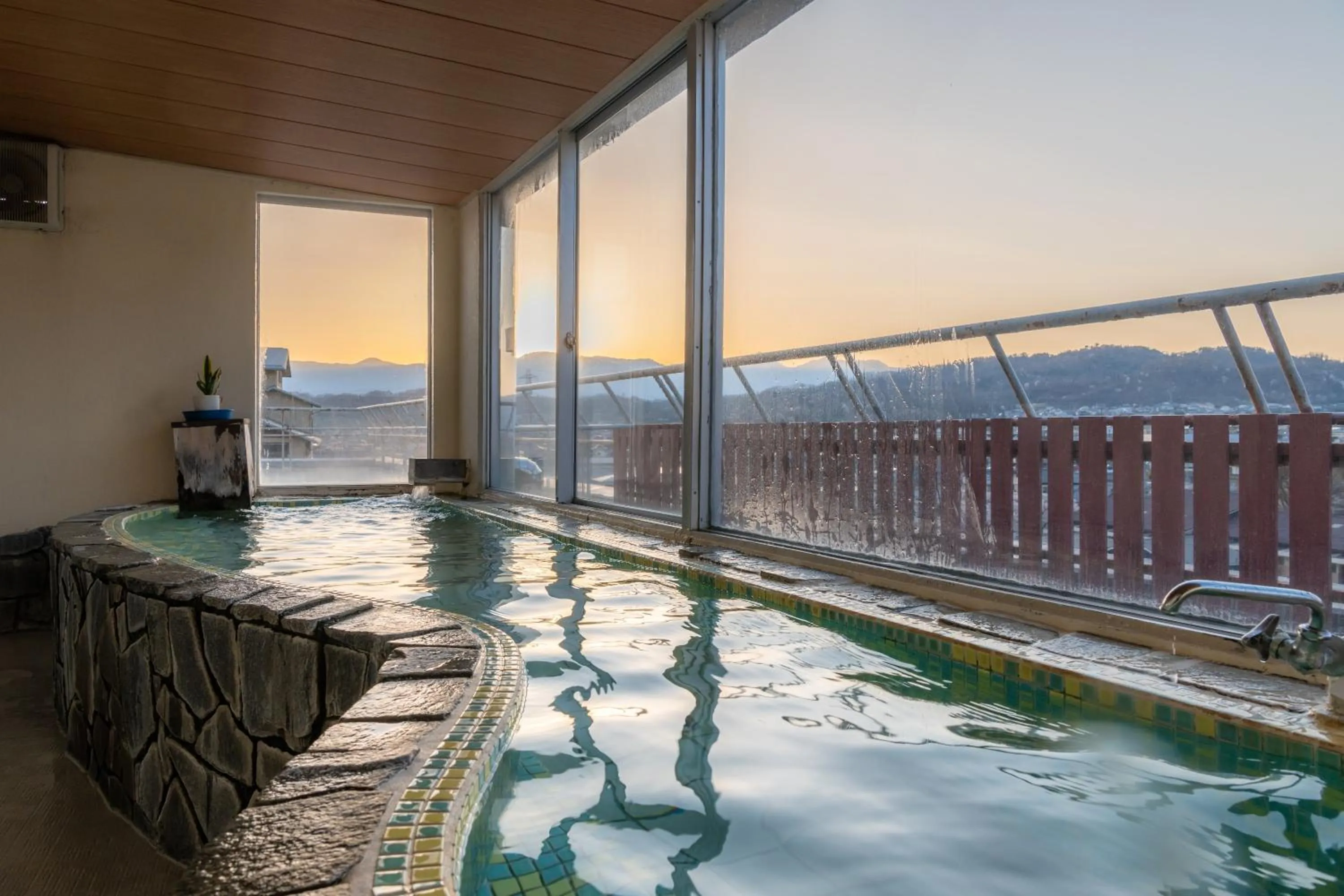 Hot Spring Bath in Yumotoya