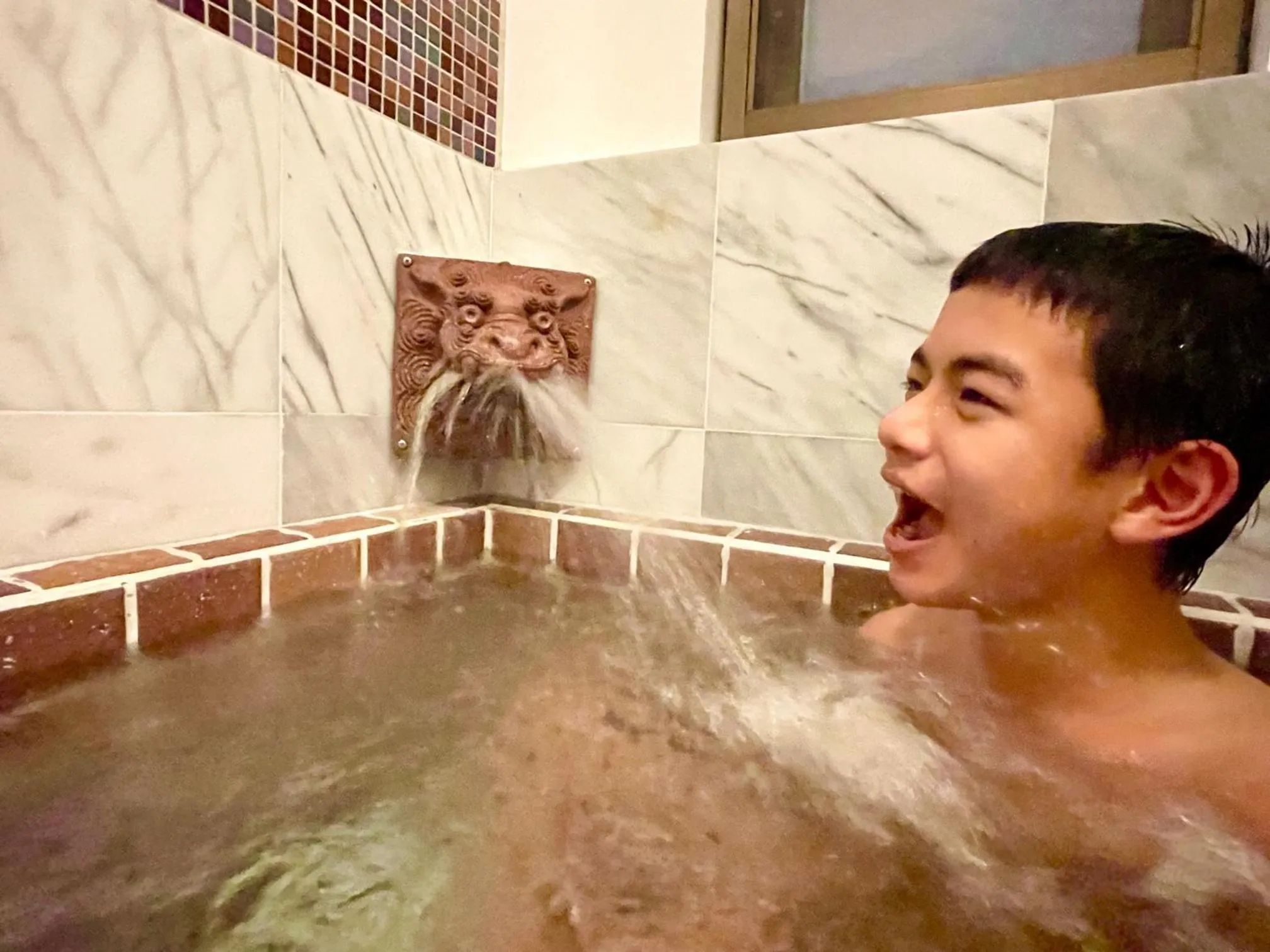 Bathroom in Oceanview Yui