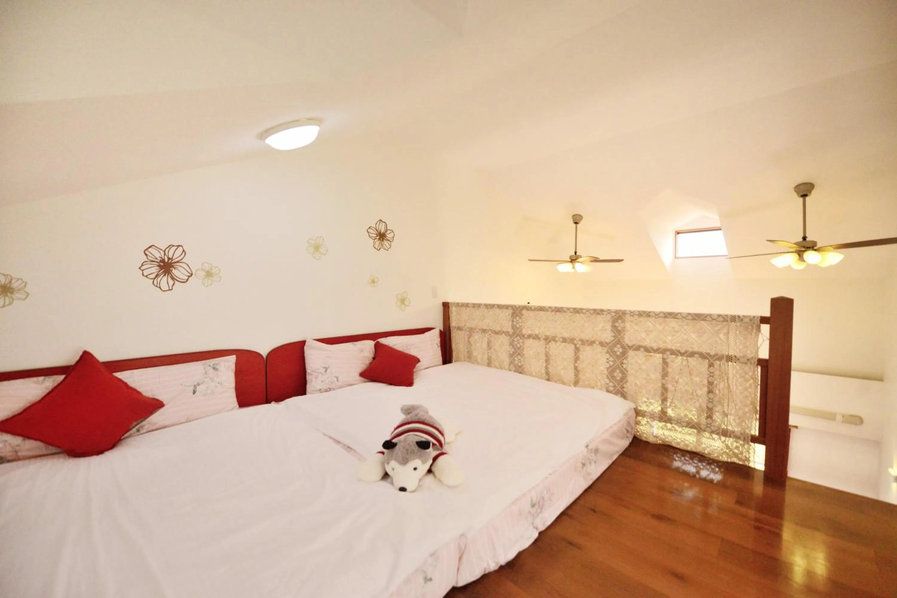 Bed in Oceanview Yui