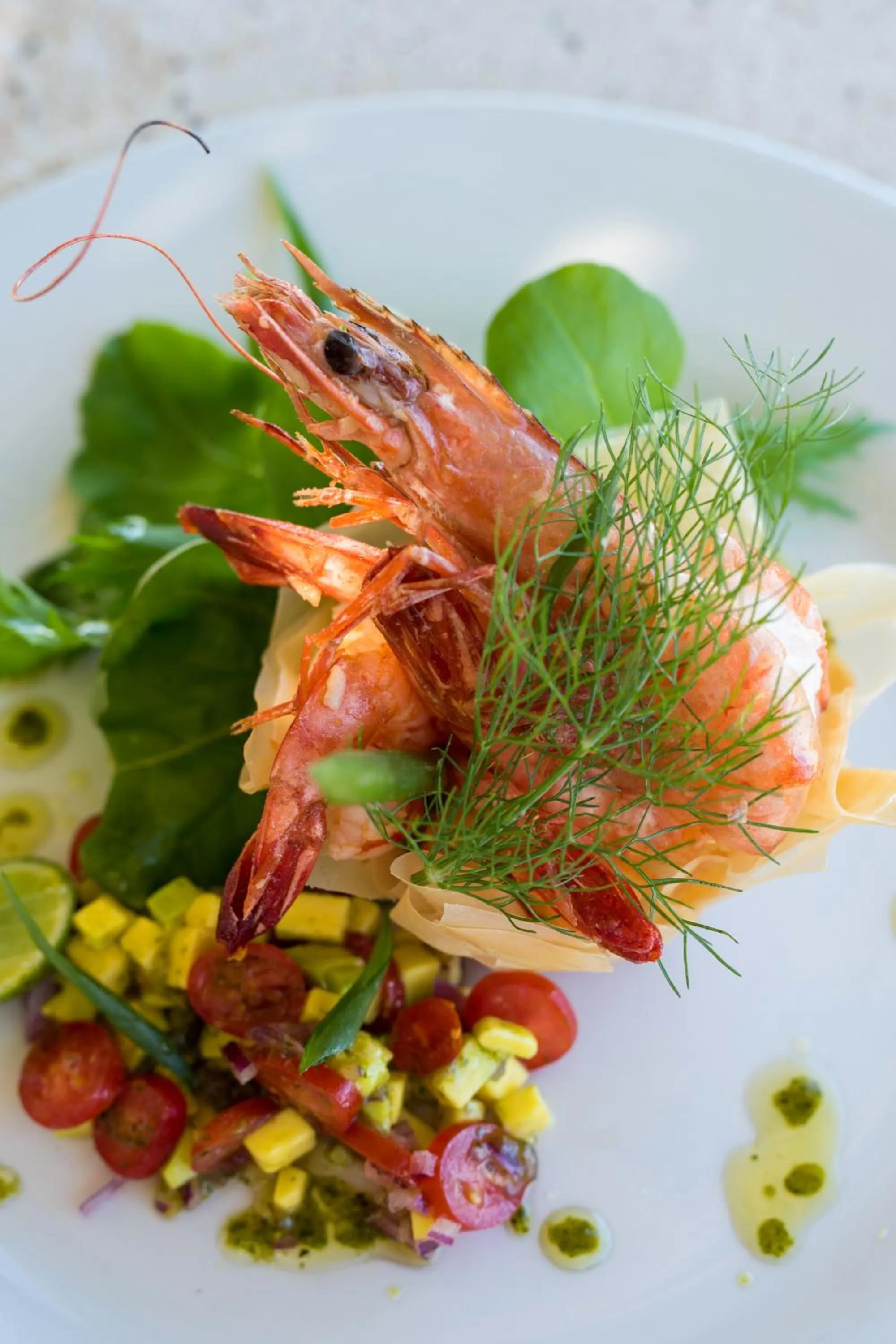 Food close-up in Pongwe Beach Hotel