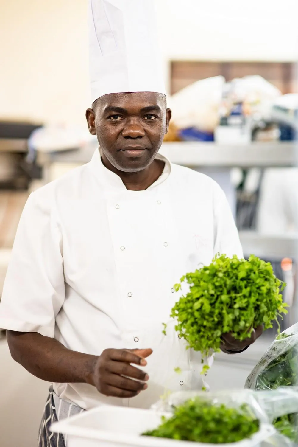 Staff in Pongwe Beach Hotel