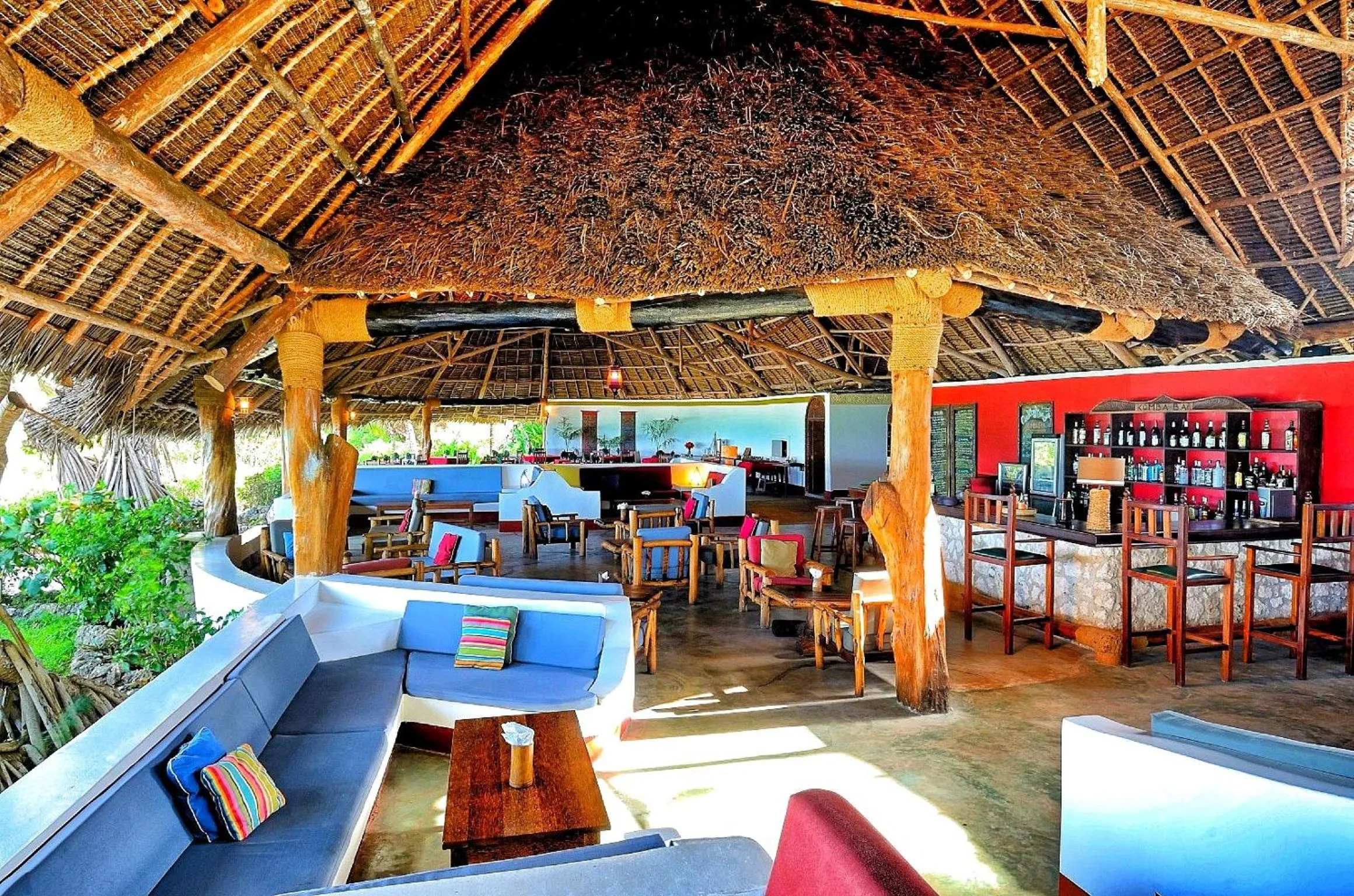 Restaurant/places to eat in Pongwe Beach Hotel