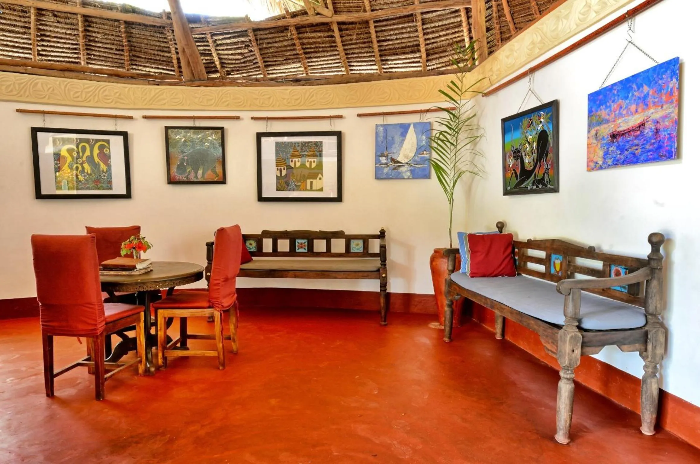 Lobby or reception in Pongwe Beach Hotel
