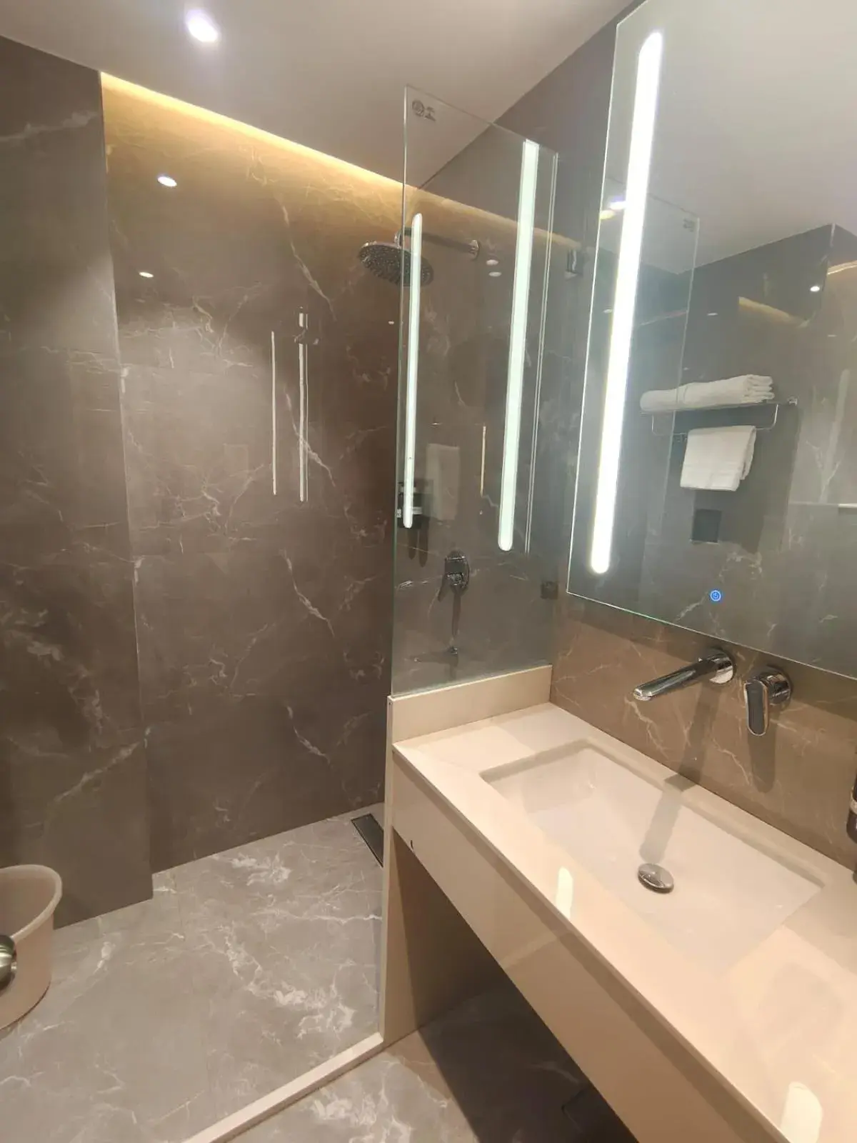 Bathroom in Wingston A TreeHouse Hotel, Mathura Bathroom in Wingston A TreeHouse Hotel, Mathura