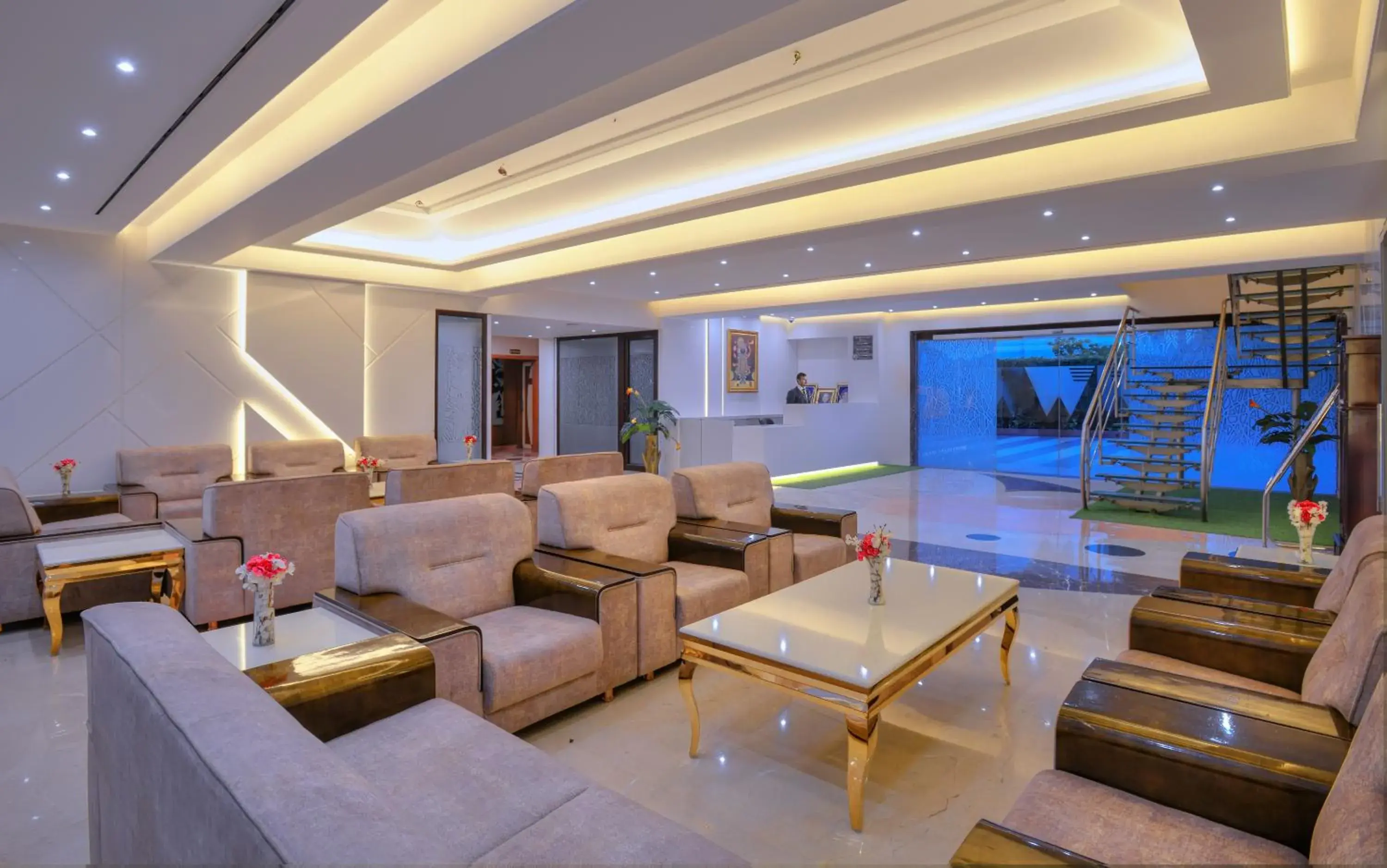 Lobby or reception in Wingston A TreeHouse Hotel, Mathura Lobby or reception in Wingston A TreeHouse Hotel, Mathura