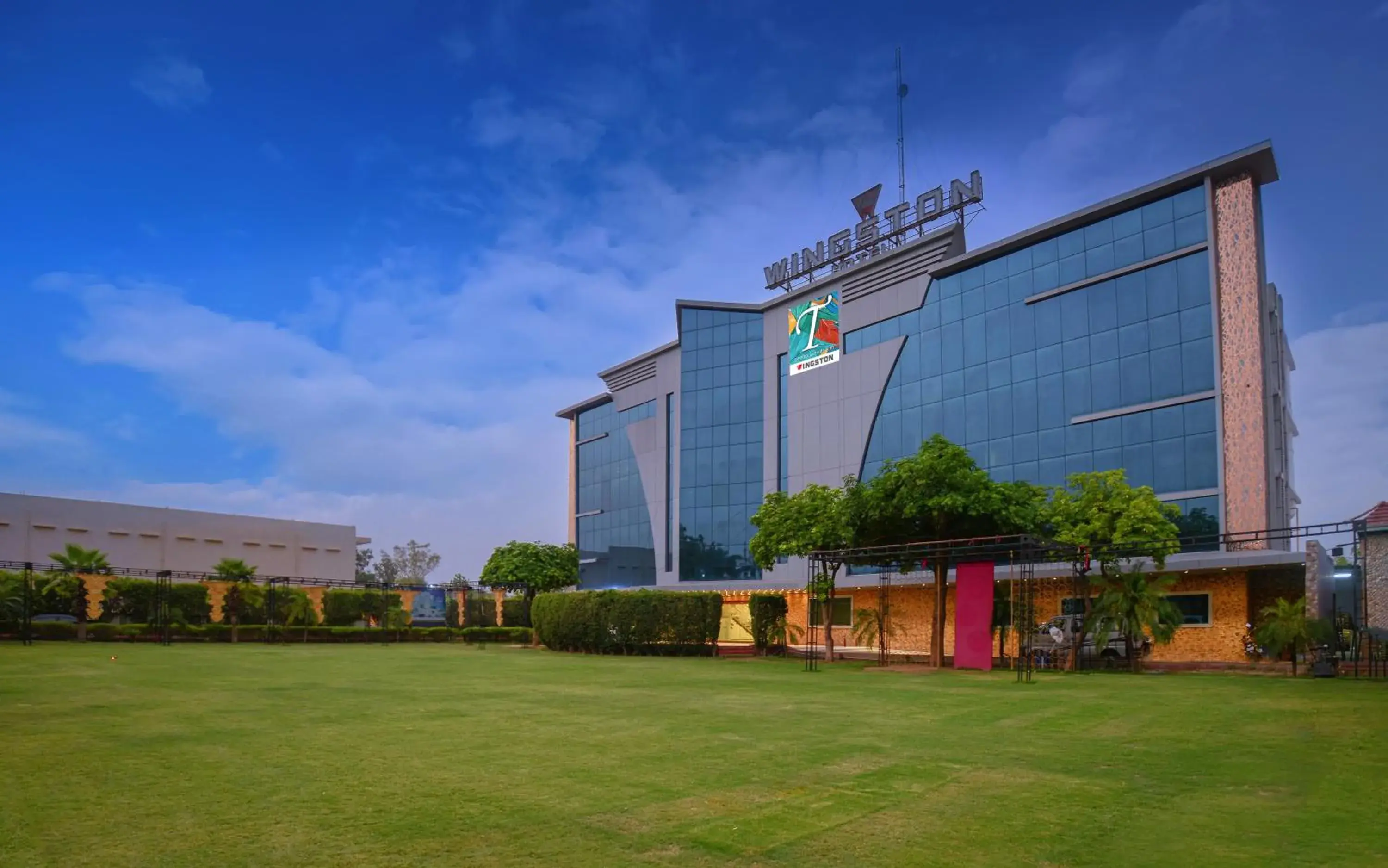 Facade/entrance in Wingston A TreeHouse Hotel, Mathura Facade/entrance in Wingston A TreeHouse Hotel, Mathura