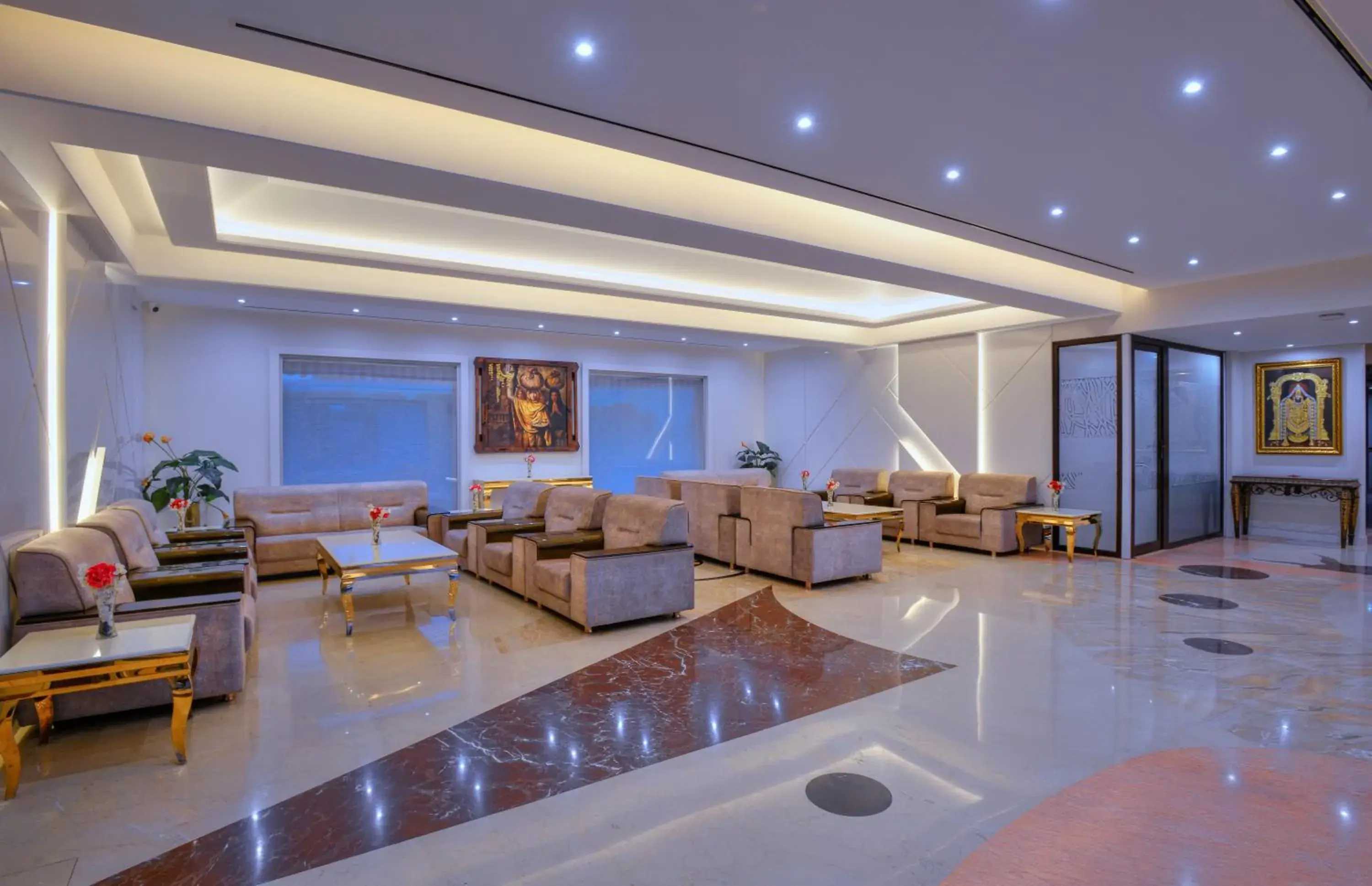 Lobby or reception in Wingston A TreeHouse Hotel, Mathura Lobby or reception in Wingston A TreeHouse Hotel, Mathura