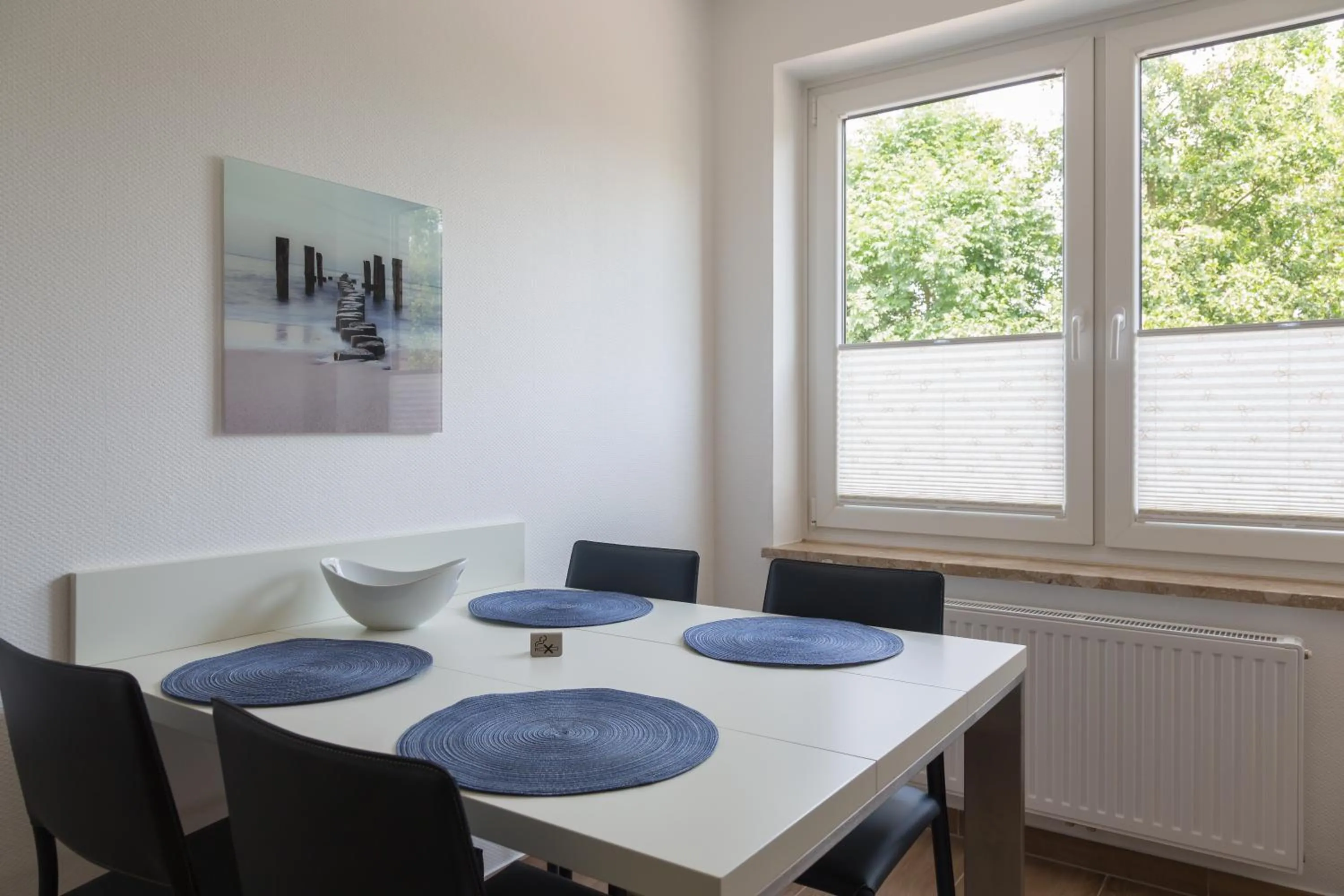 Dining area in Apartments Christiansen
