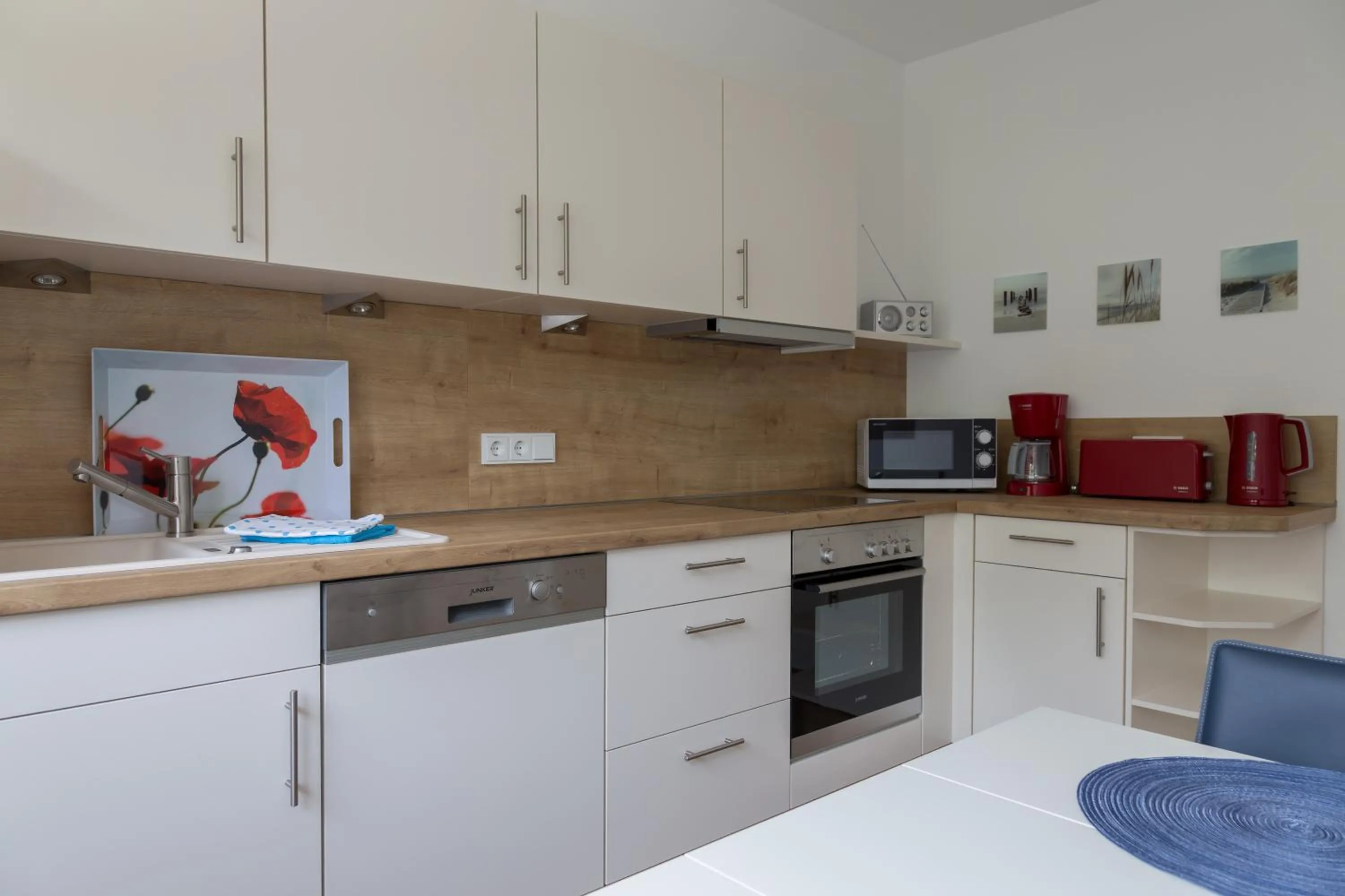 Kitchen or kitchenette in Apartments Christiansen
