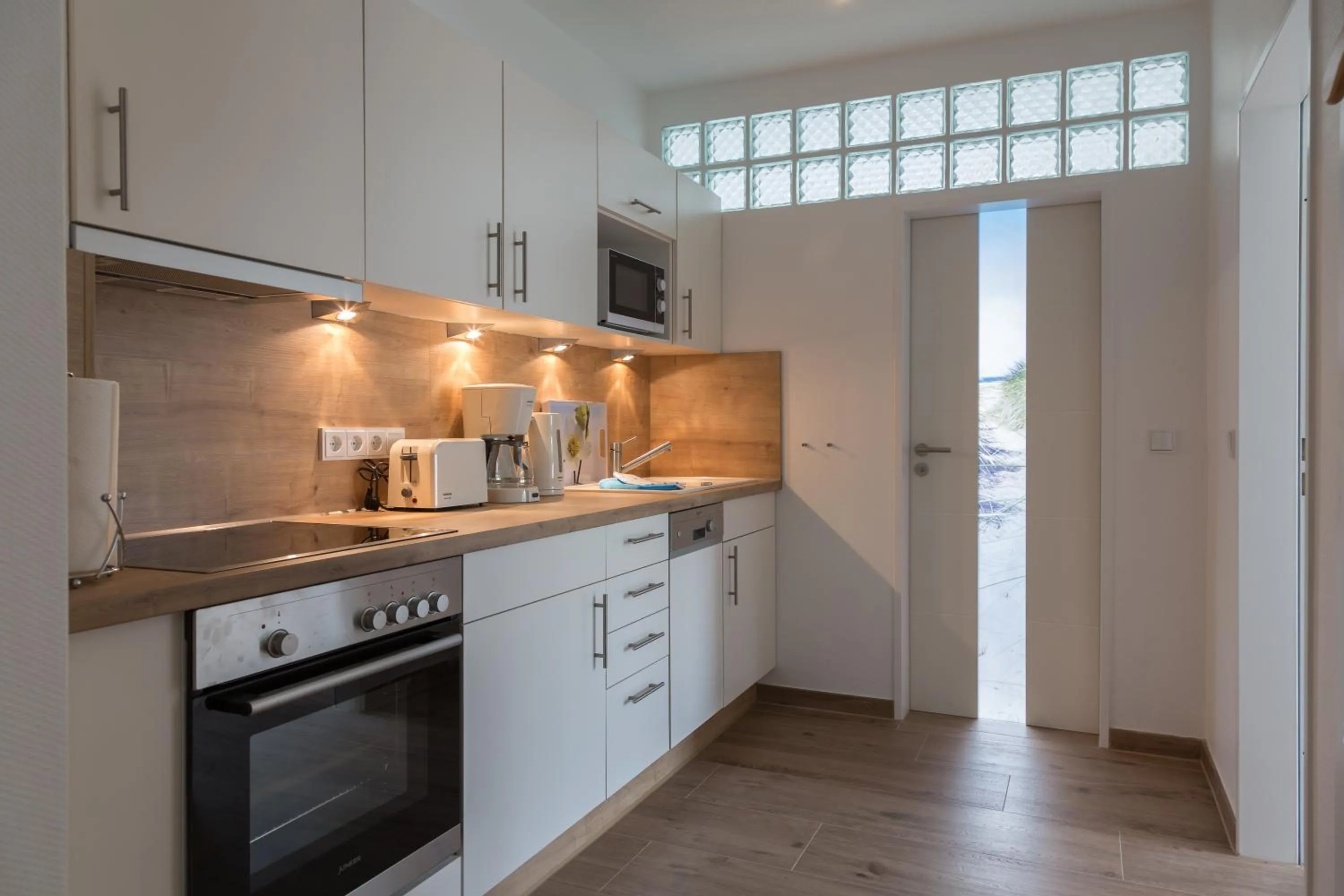 Kitchen or kitchenette in Apartments Christiansen