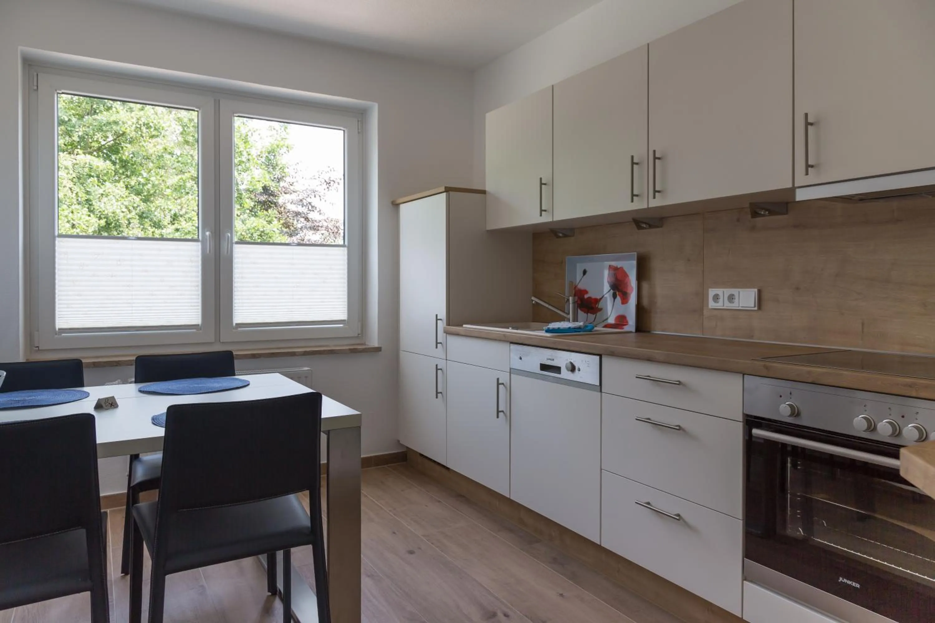 Kitchen or kitchenette in Apartments Christiansen