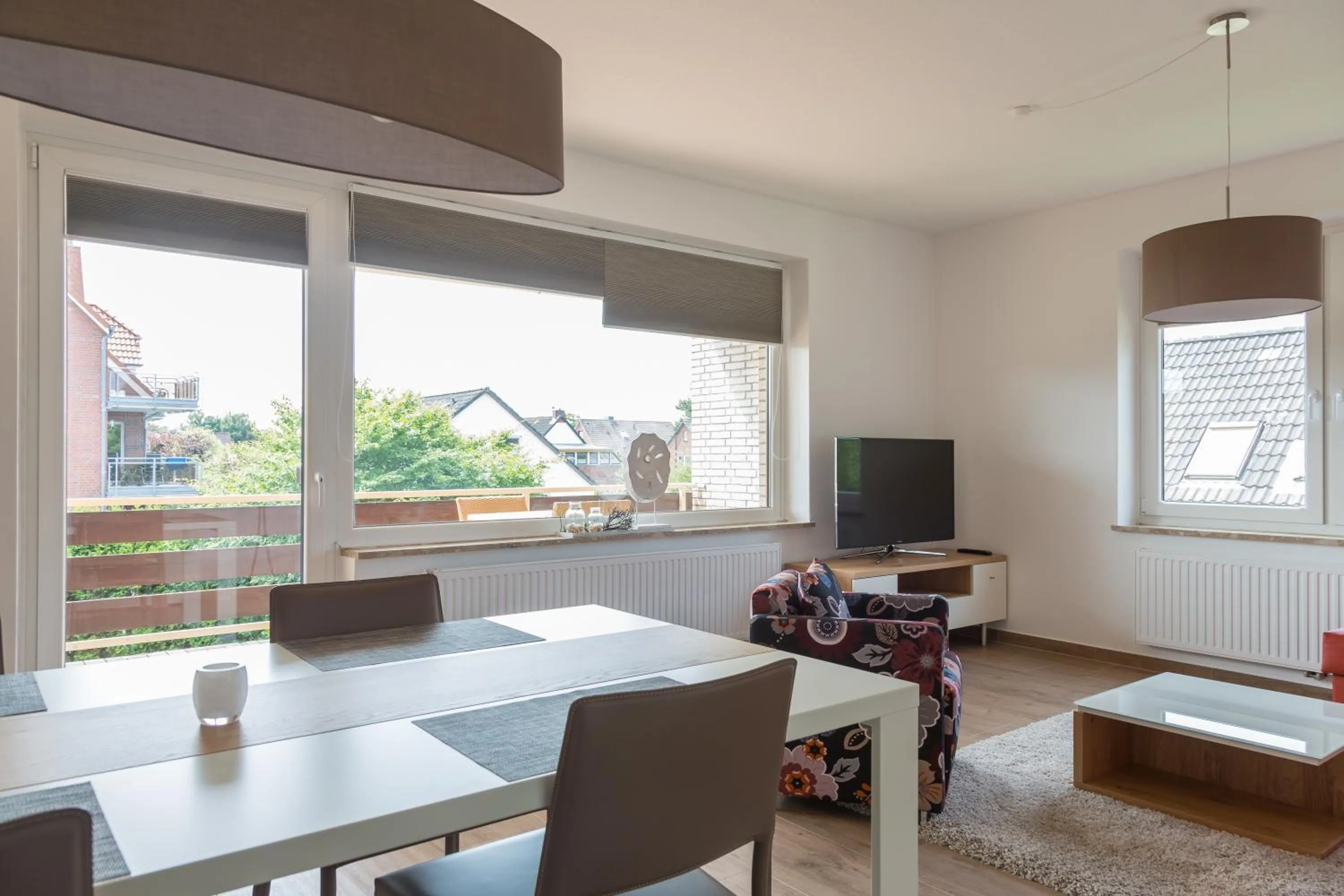 Dining area in Apartments Christiansen