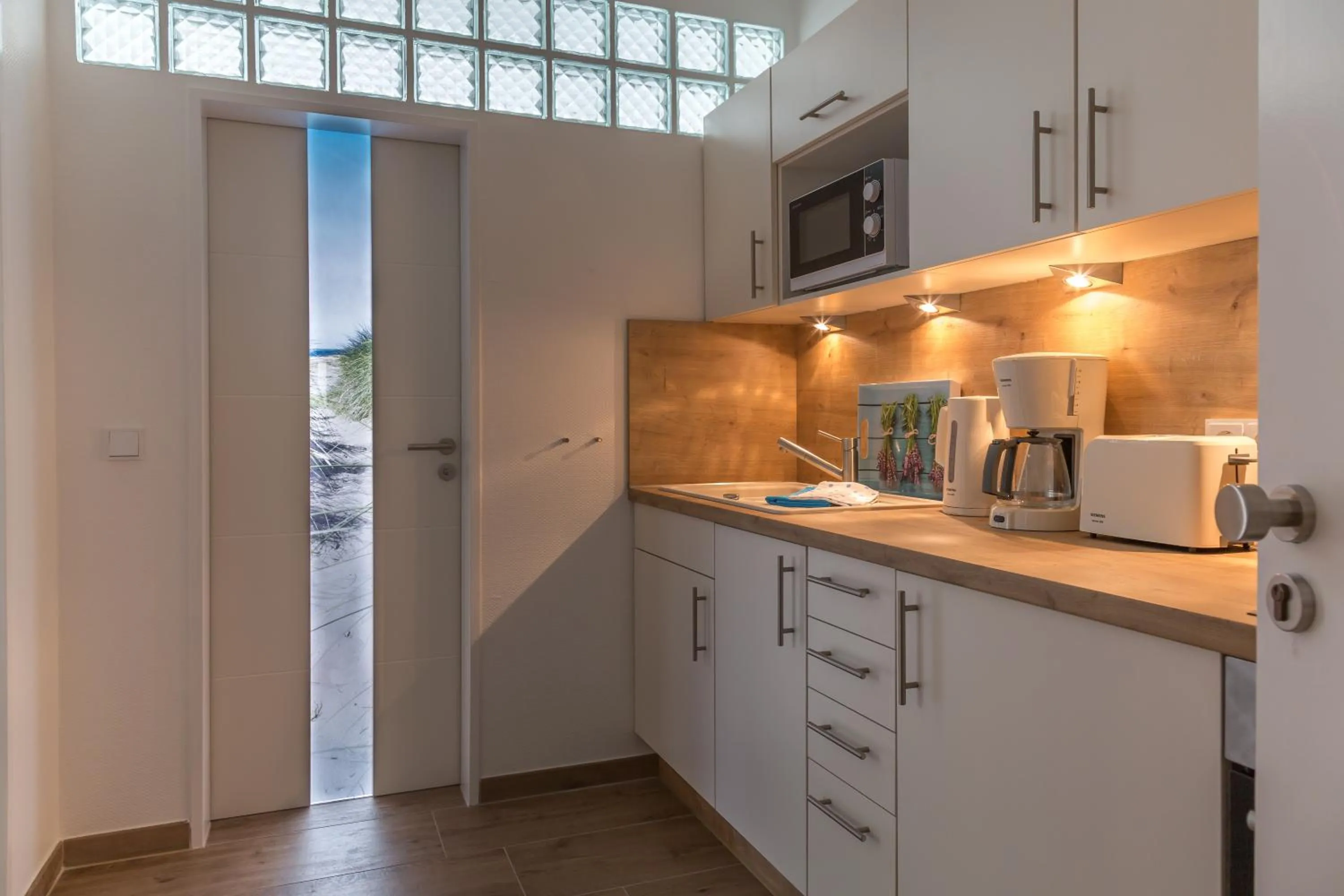 Kitchen or kitchenette in Apartments Christiansen