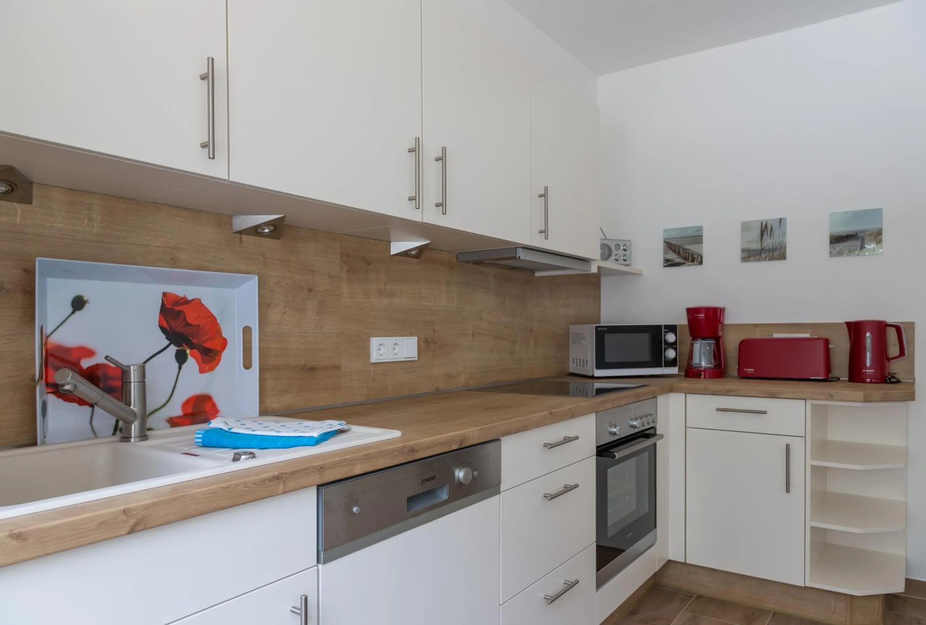 Kitchen or kitchenette in Apartments Christiansen