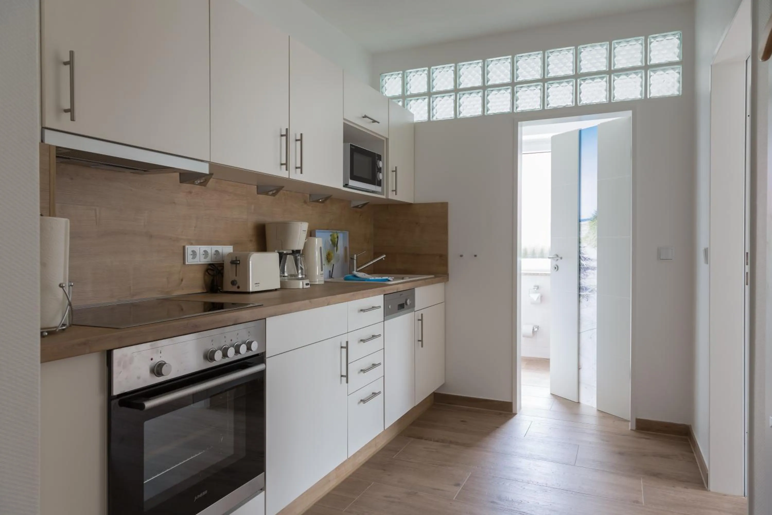 Kitchen or kitchenette in Apartments Christiansen