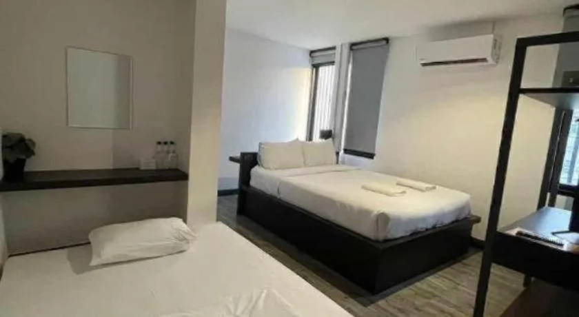 Bed in ZK Hotel Chiangmai