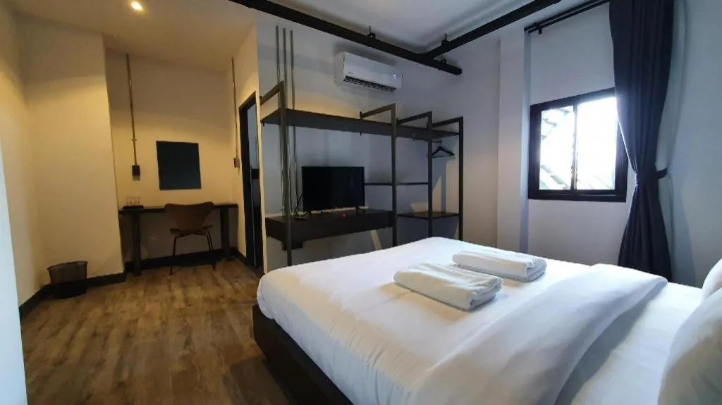 Bed in ZK Hotel Chiangmai
