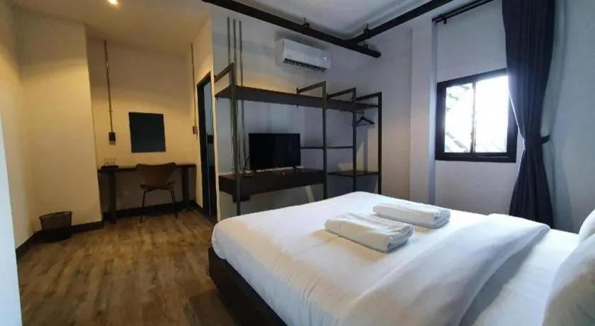 Bed in ZK Hotel Chiangmai