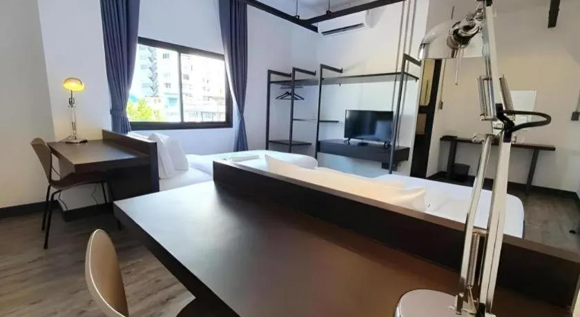 Bed in ZK Hotel Chiangmai