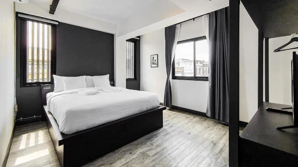 Bed in ZK Hotel Chiangmai