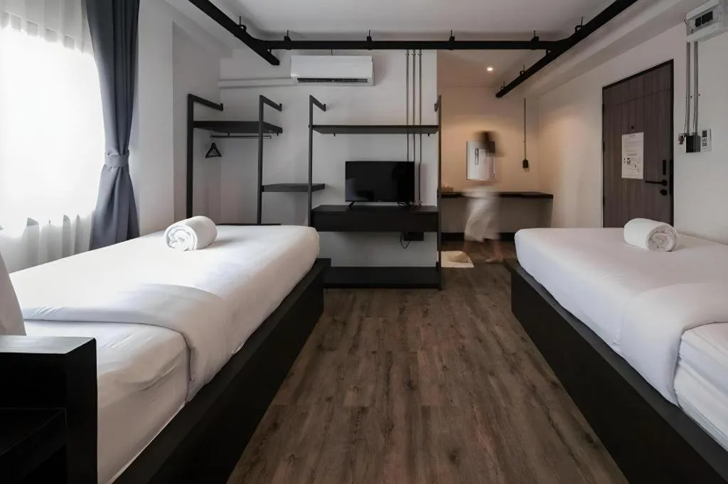Bed in ZK Hotel Chiangmai