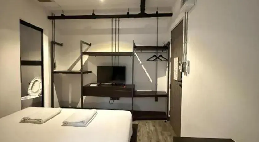 Bed in ZK Hotel Chiangmai Bed in ZK Hotel Chiangmai