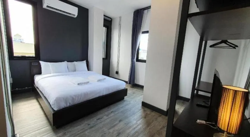 Bed in ZK Hotel Chiangmai