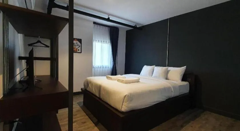 Bed in ZK Hotel Chiangmai