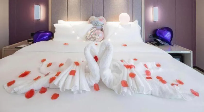 Bed in Lavande Hotel Changsha West Jiefang Road Furong Plaza