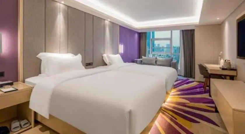 Bed in Lavande Hotel Changsha West Jiefang Road Furong Plaza Bed in Lavande Hotel Changsha West Jiefang Road Furong Plaza