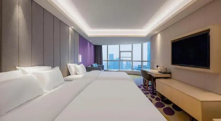 Bed in Lavande Hotel Changsha West Jiefang Road Furong Plaza Bed in Lavande Hotel Changsha West Jiefang Road Furong Plaza